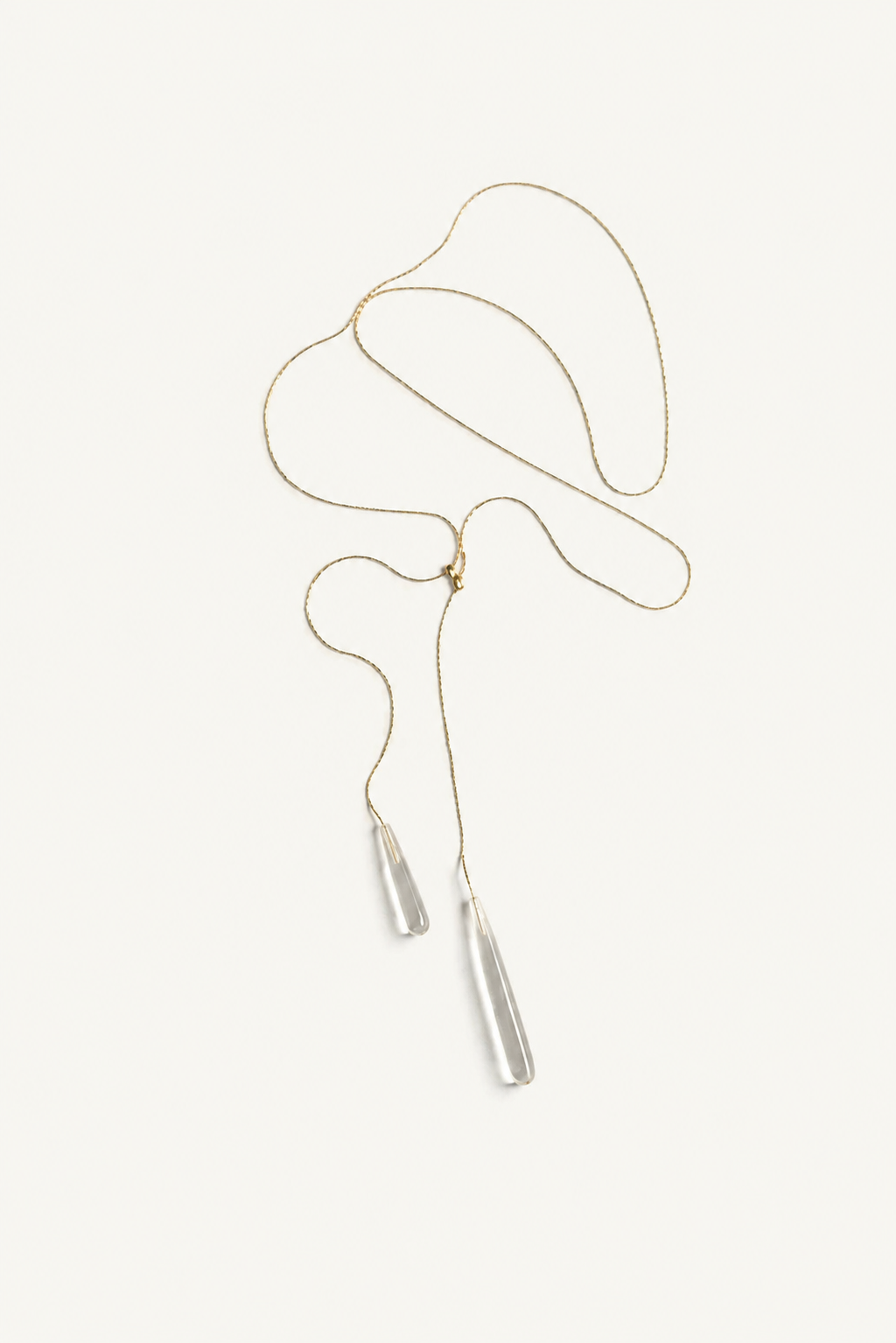 Glass Bolo Necklace - Sale