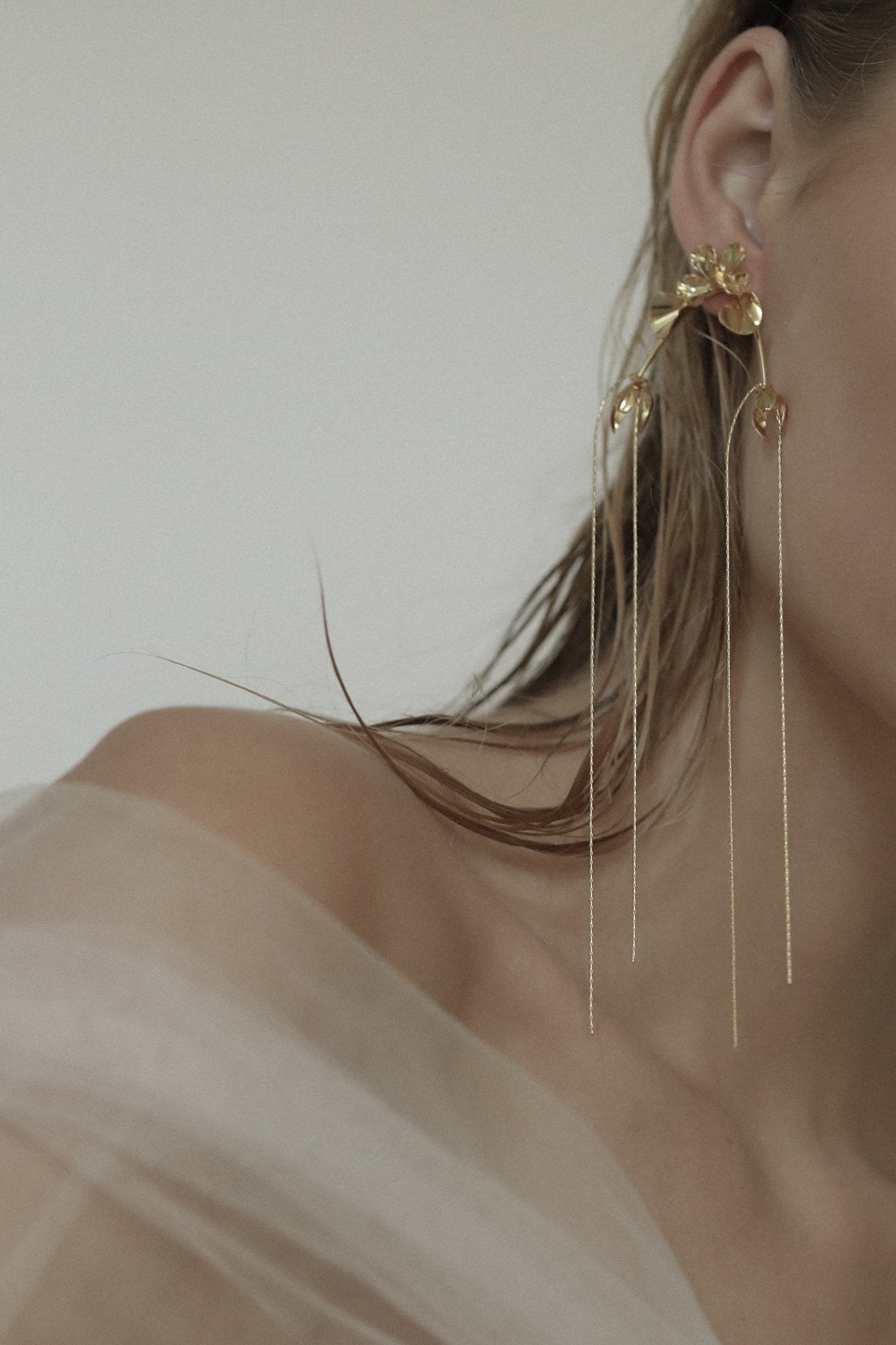 Haselnussfarbene Quasten - Ausverkauf