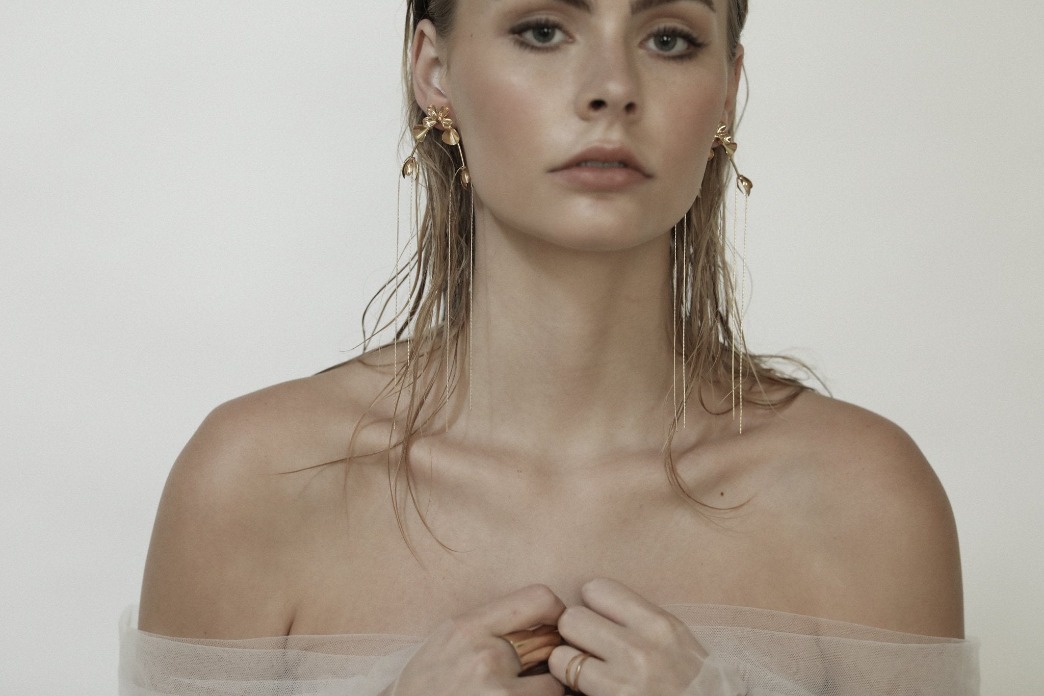 Haselnussfarbene Quasten - Ausverkauf