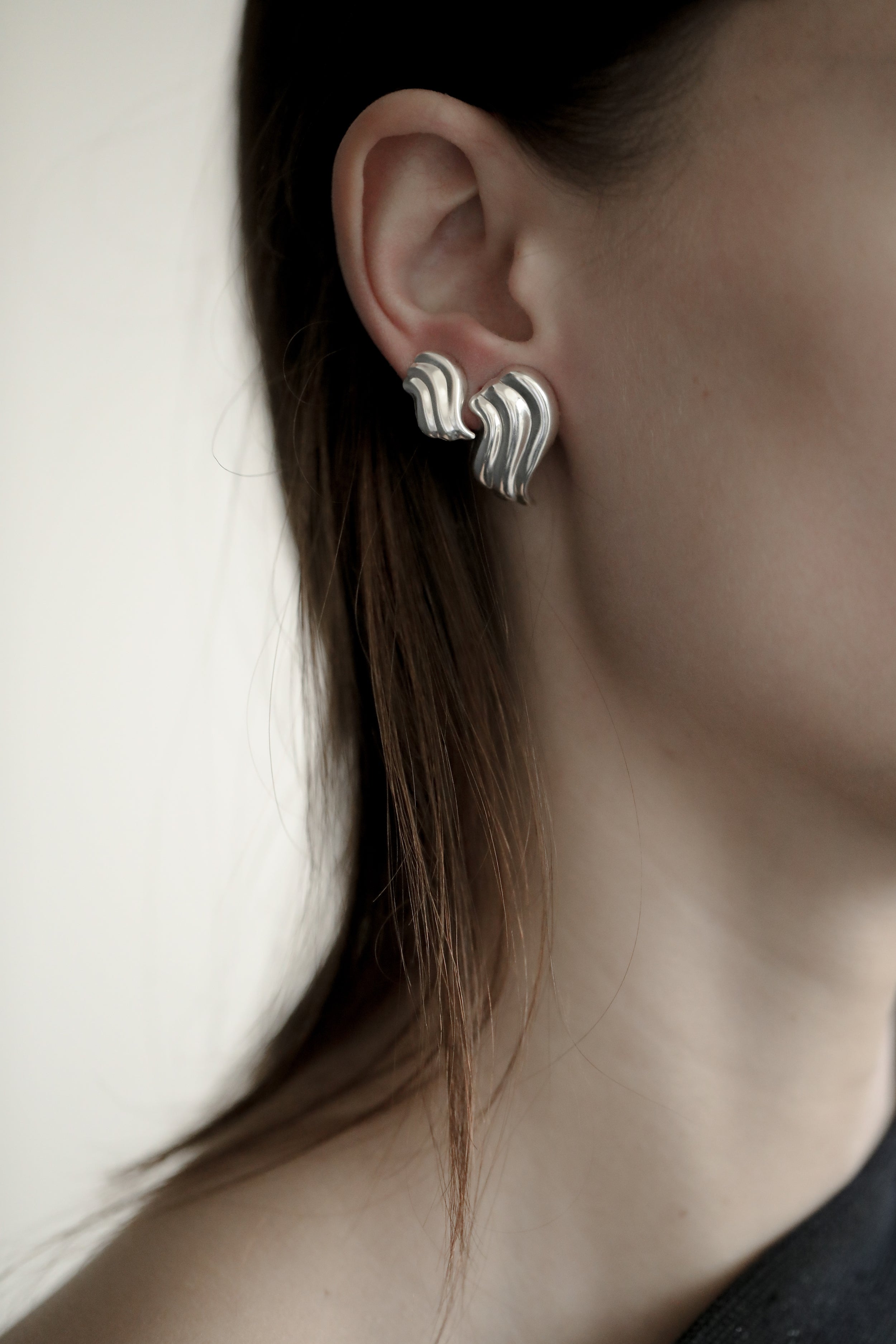 Drift Sculptural Earring Stud Set
