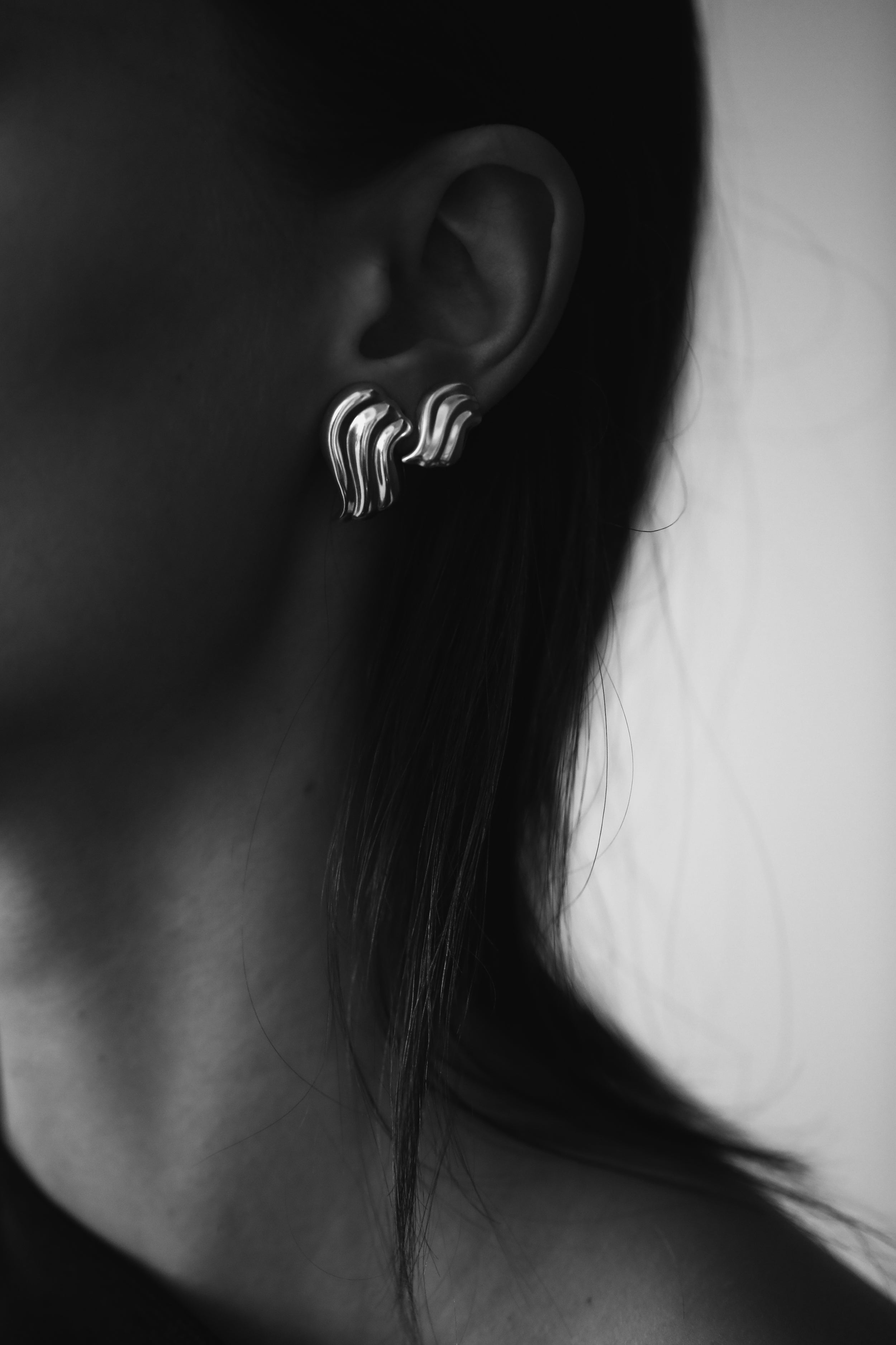 Drift Sculptural Earring Stud Set