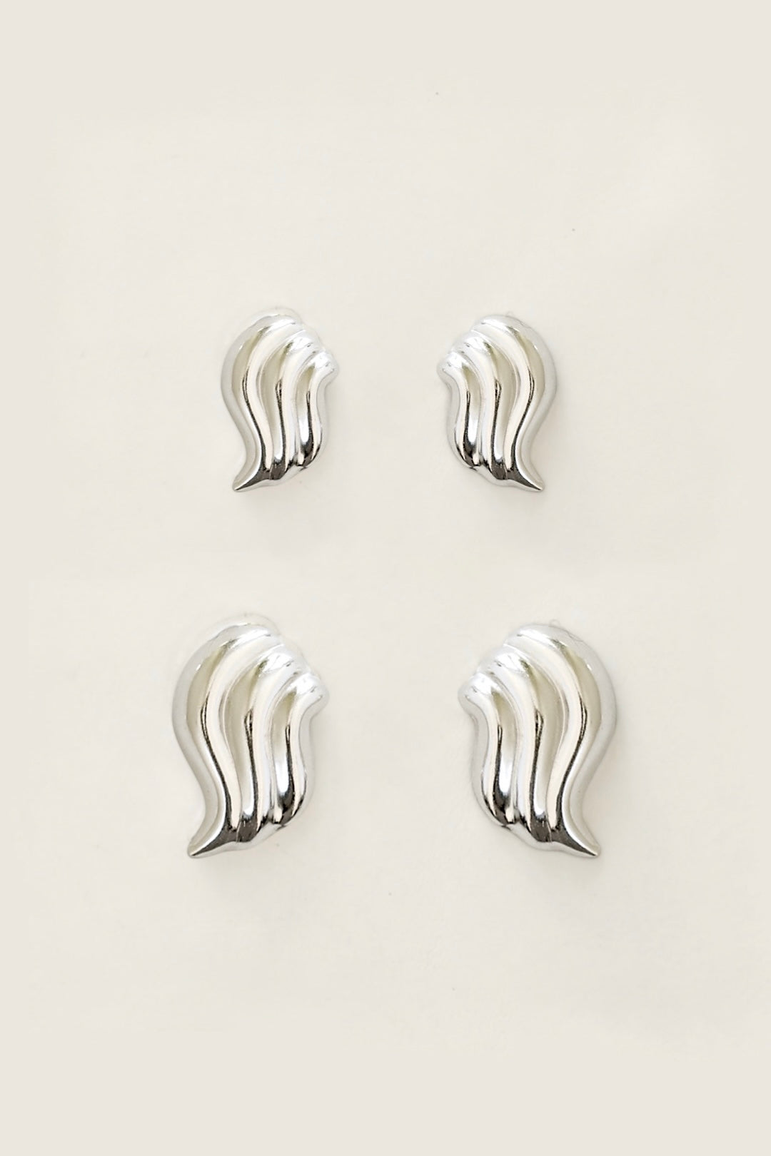 Drift Sculptural Earring Stud Set