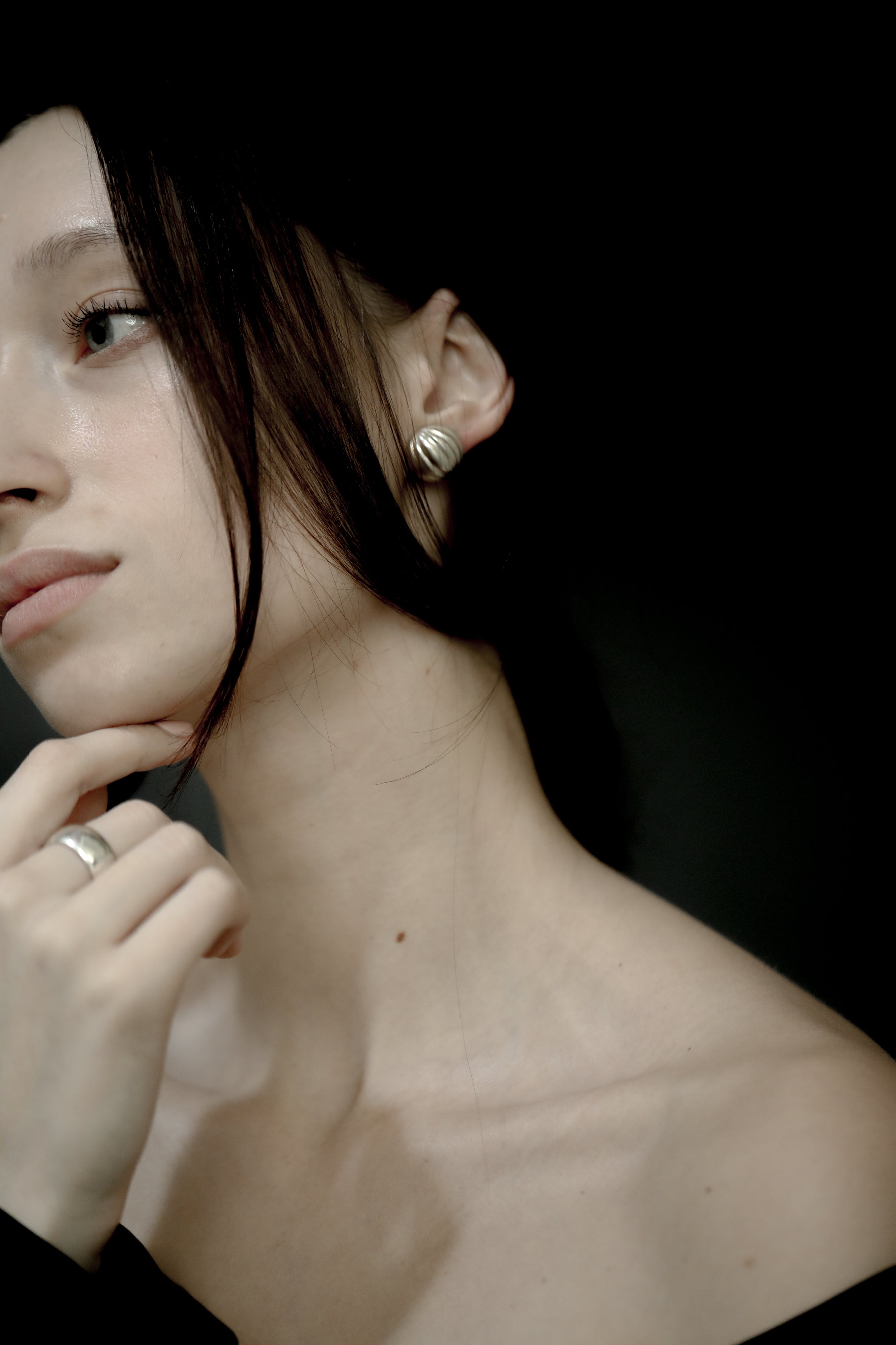 Spheric Stud Earrings