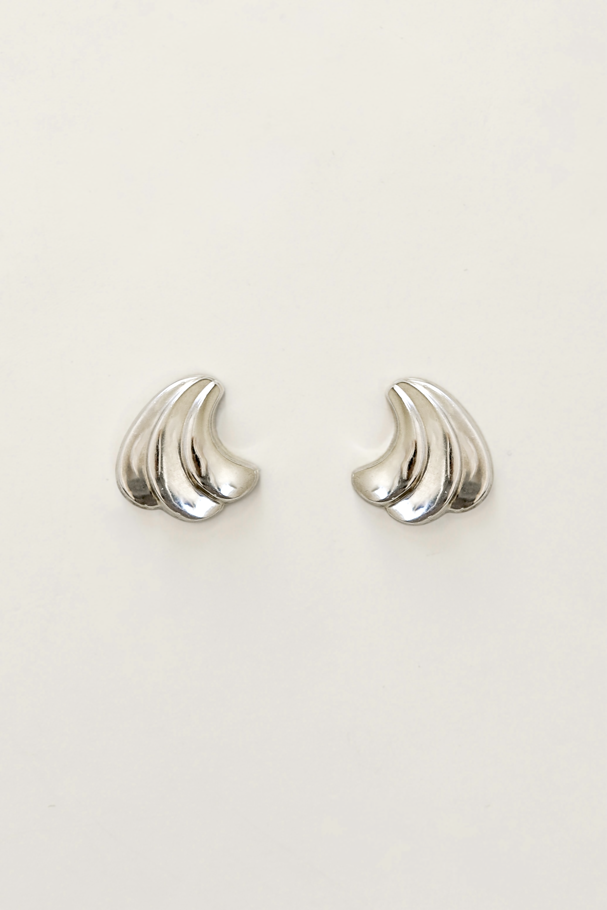 Sculptural Sway Stud Earrings