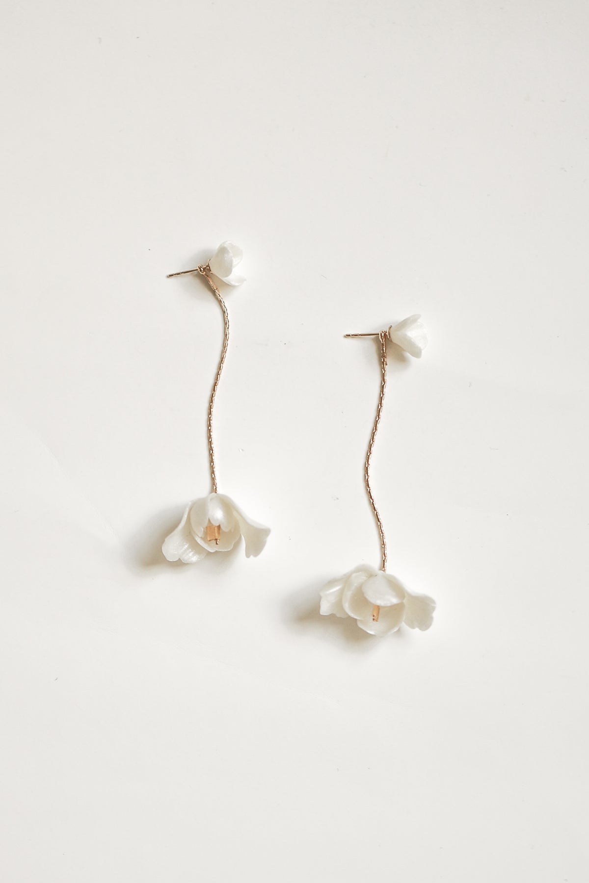 2-in-1 Blossom Strand Earrings | Bridal Floral Earrings | A.B. ELLIE