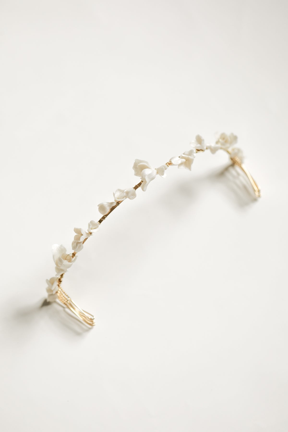 Blossom Floral Crown | Bridal Headpiece | A.B. ELLIE