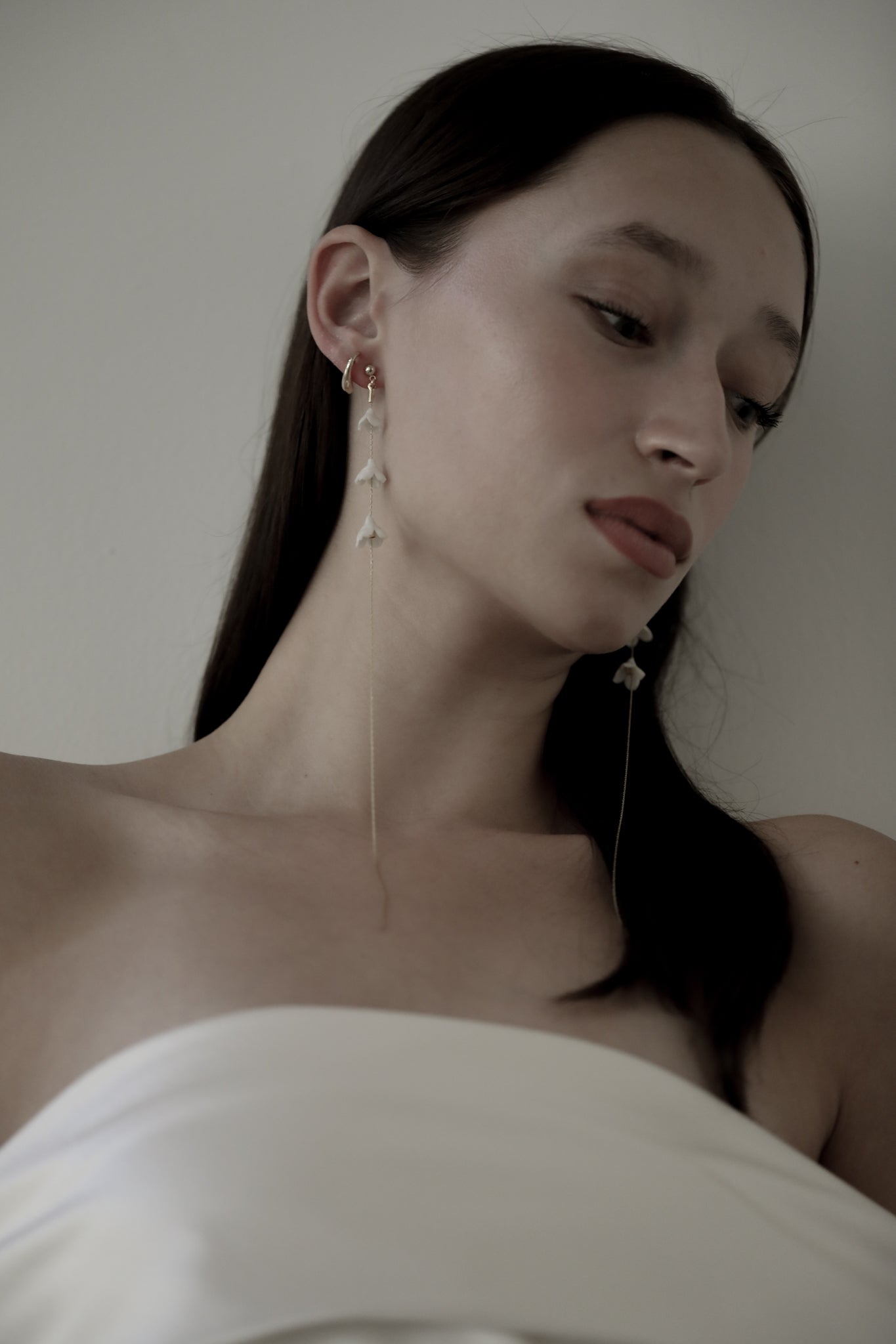 Gestapelte Blütenstränge