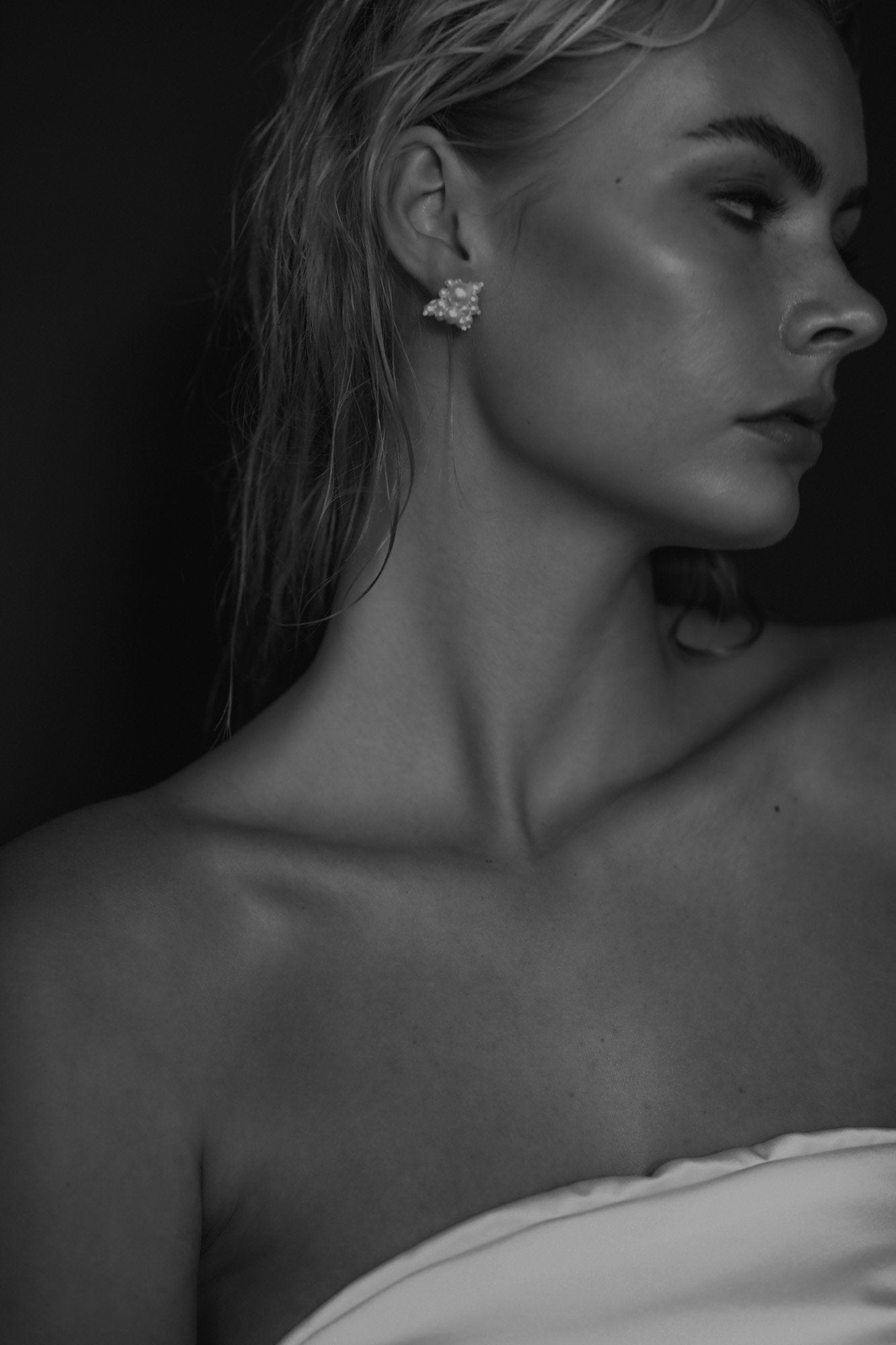 PENELOPE DEMI STUD PEARL main image 0
