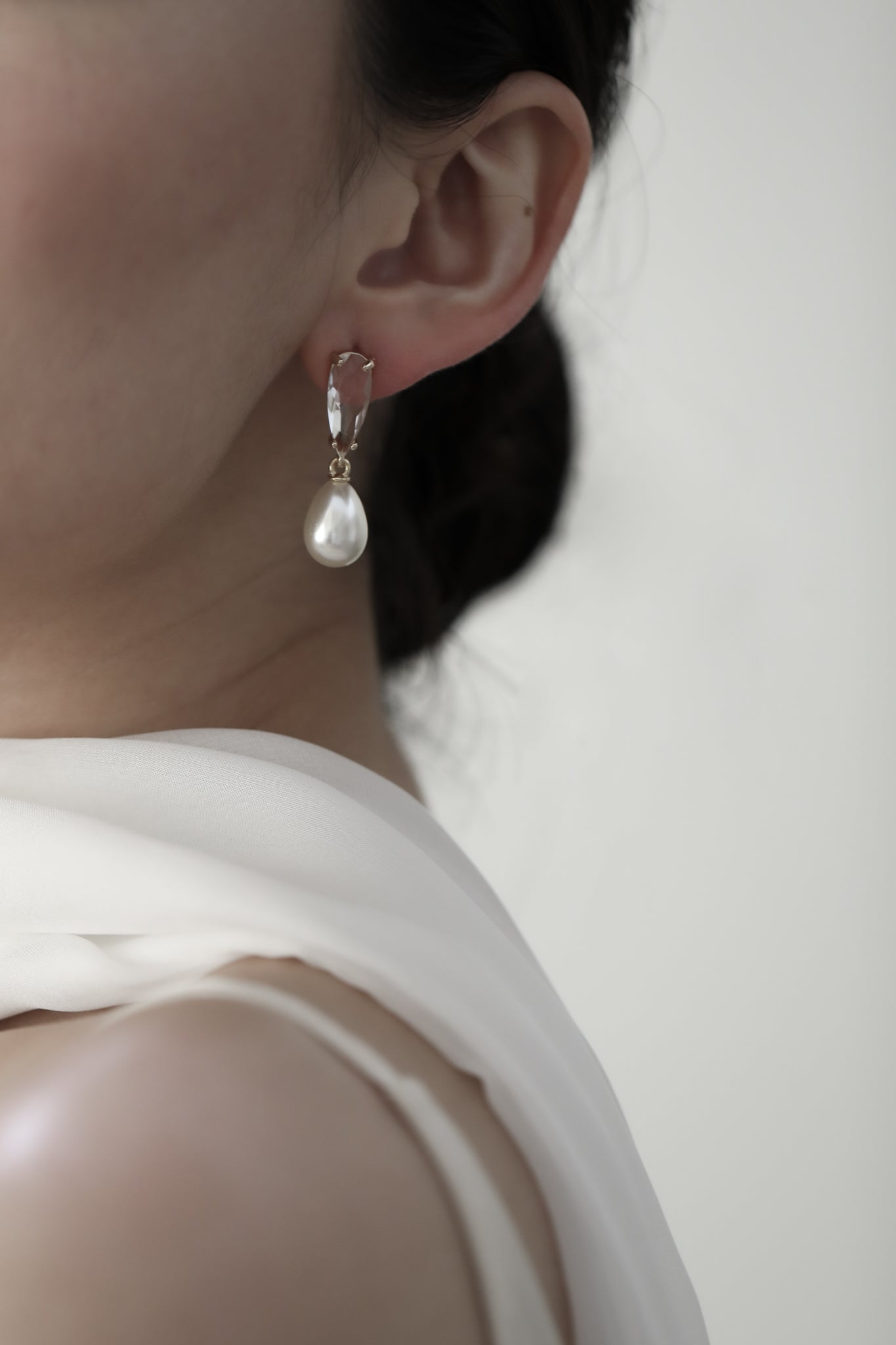 Dewdrop Pearl Earrings - Sale