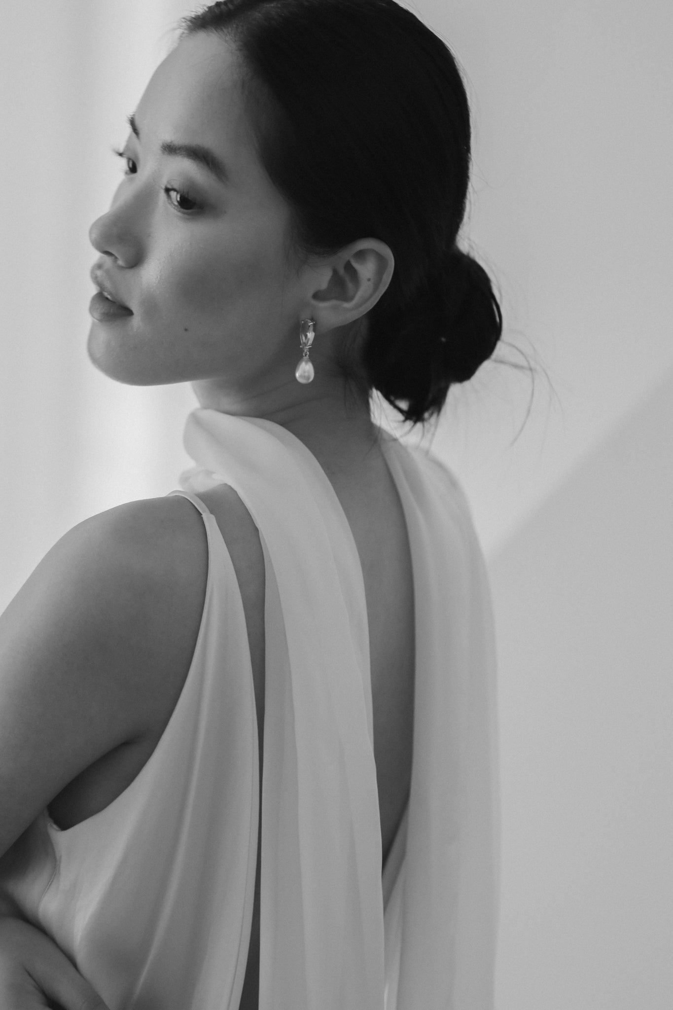 Dewdrop Pearl Earrings - Sale