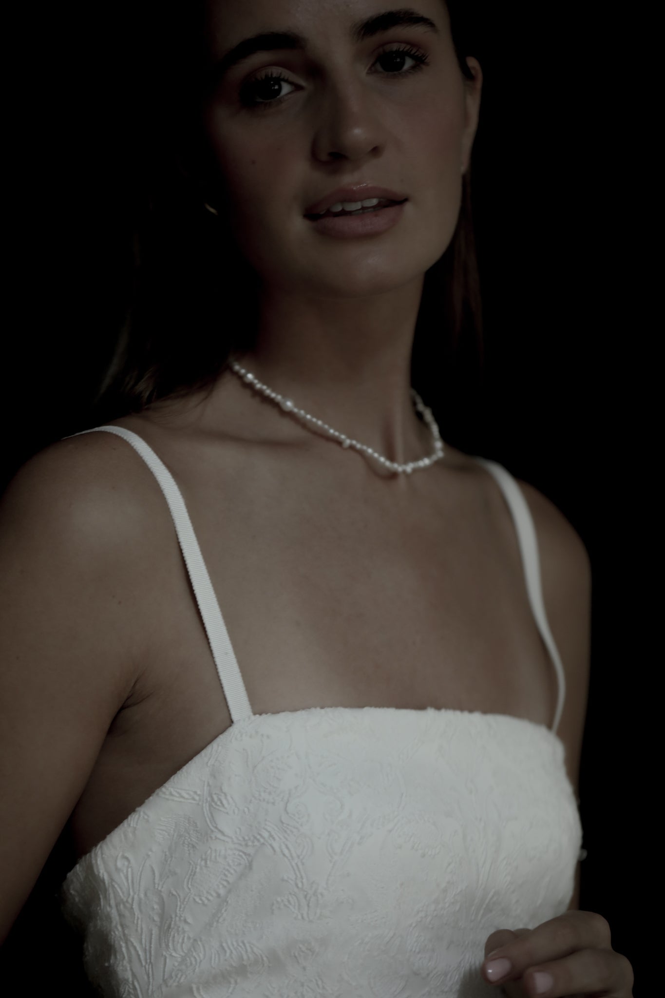 Micro Freshwater Pearl Strand Necklace