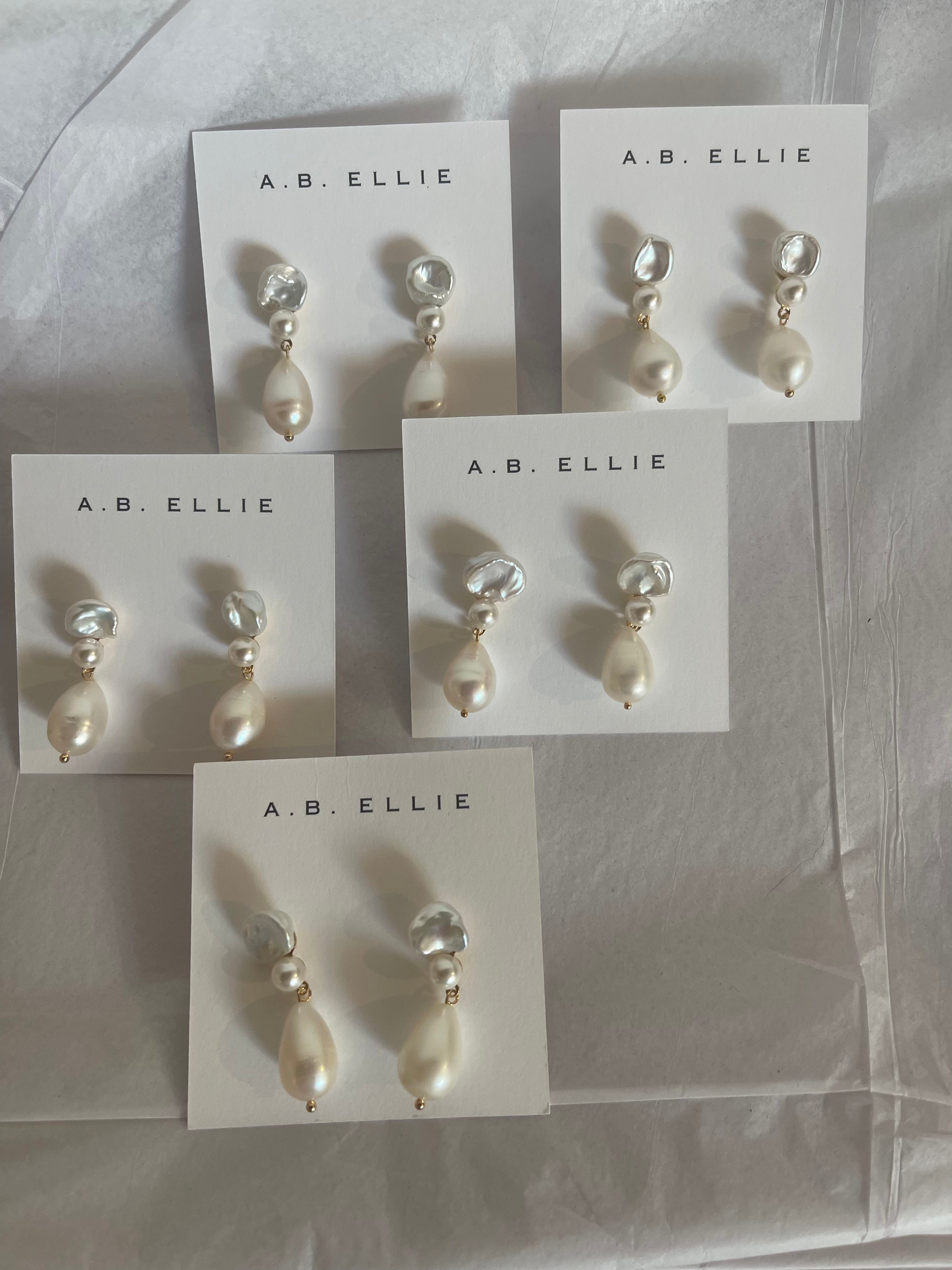 Double Pearl Baroque Drop - Sale