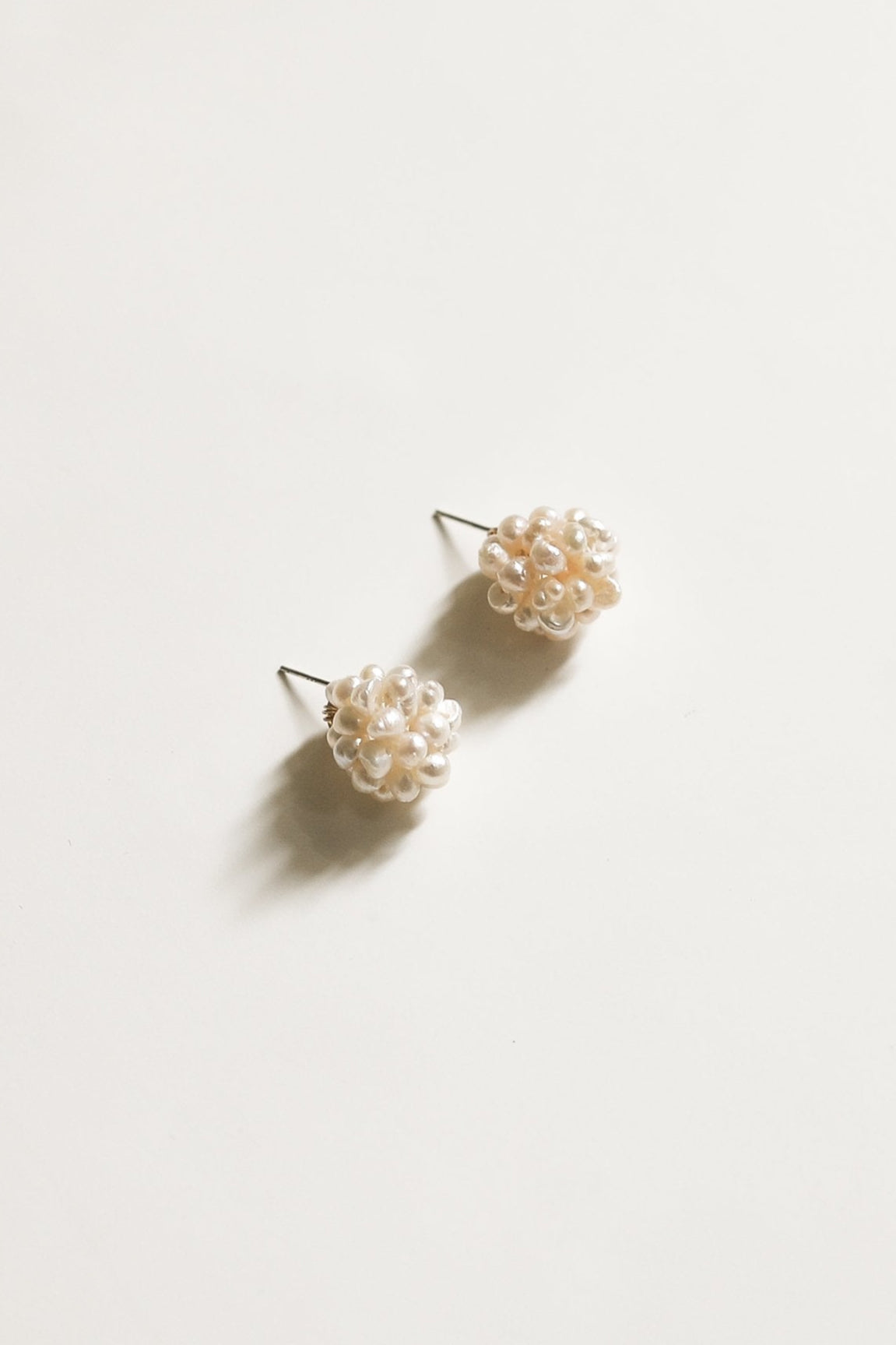 Freshwater Pearl Cluster Stud - Sale
