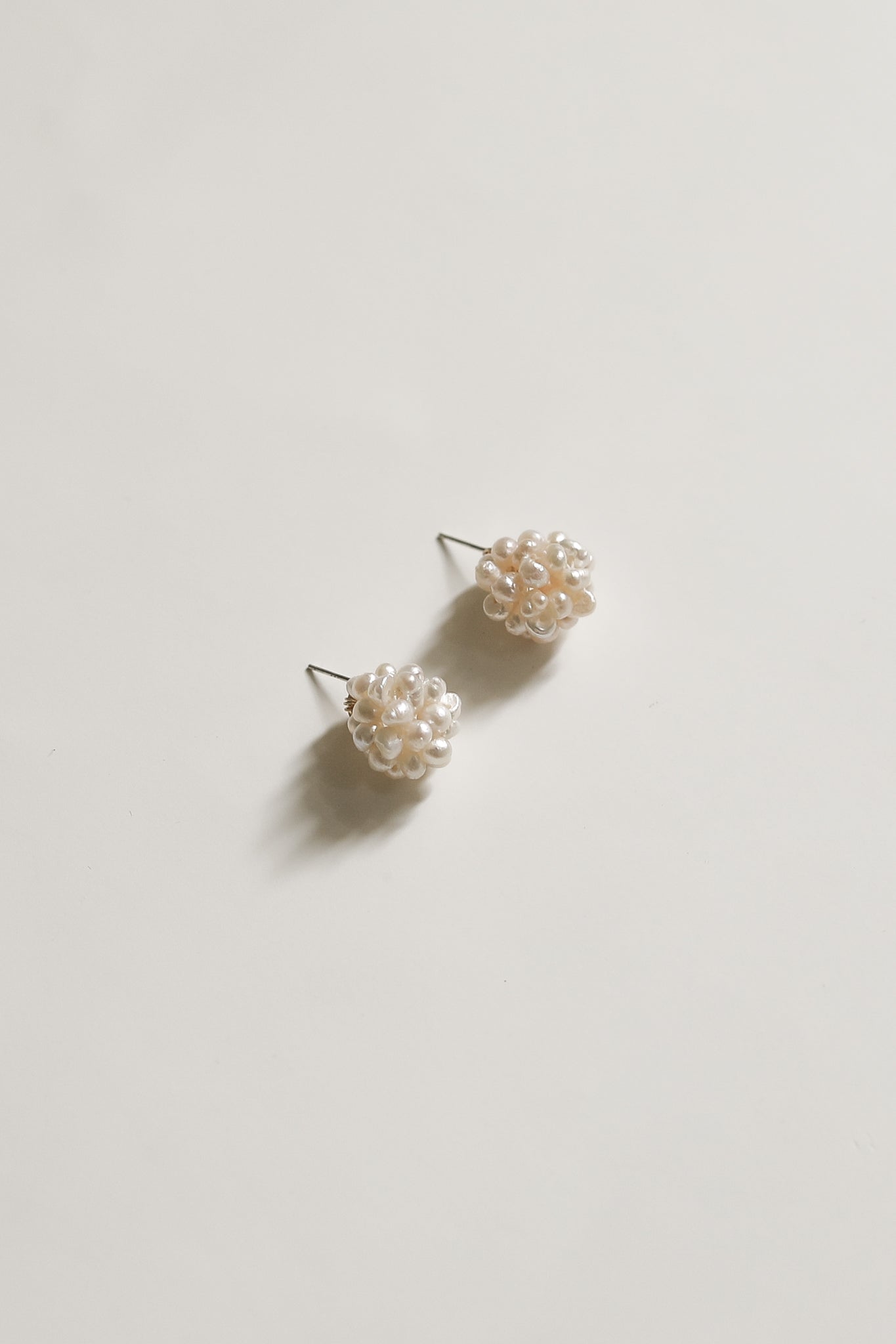 Freshwater Pearl Cluster Stud - Sale