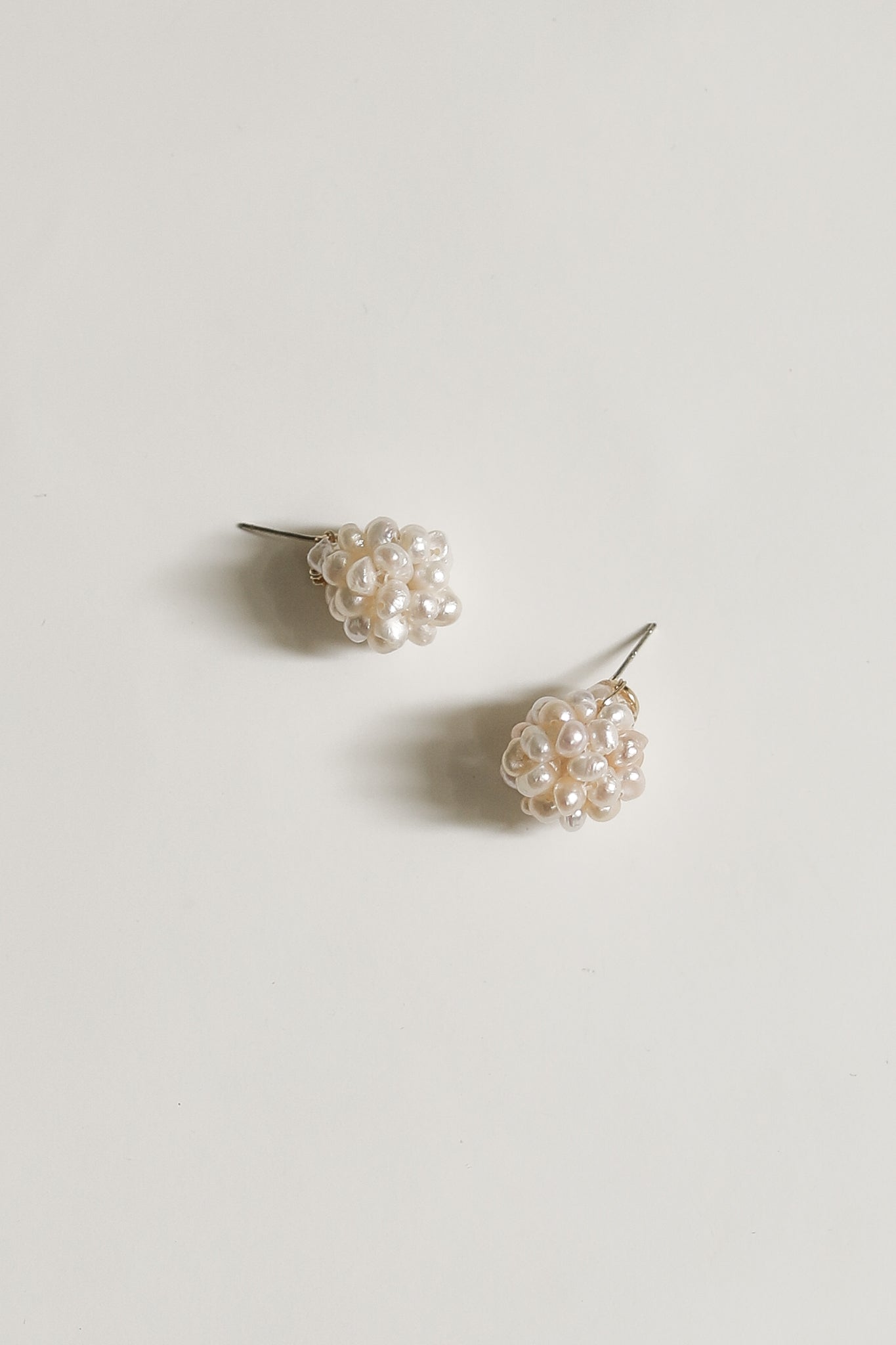 Freshwater Pearl Cluster Stud - Sale