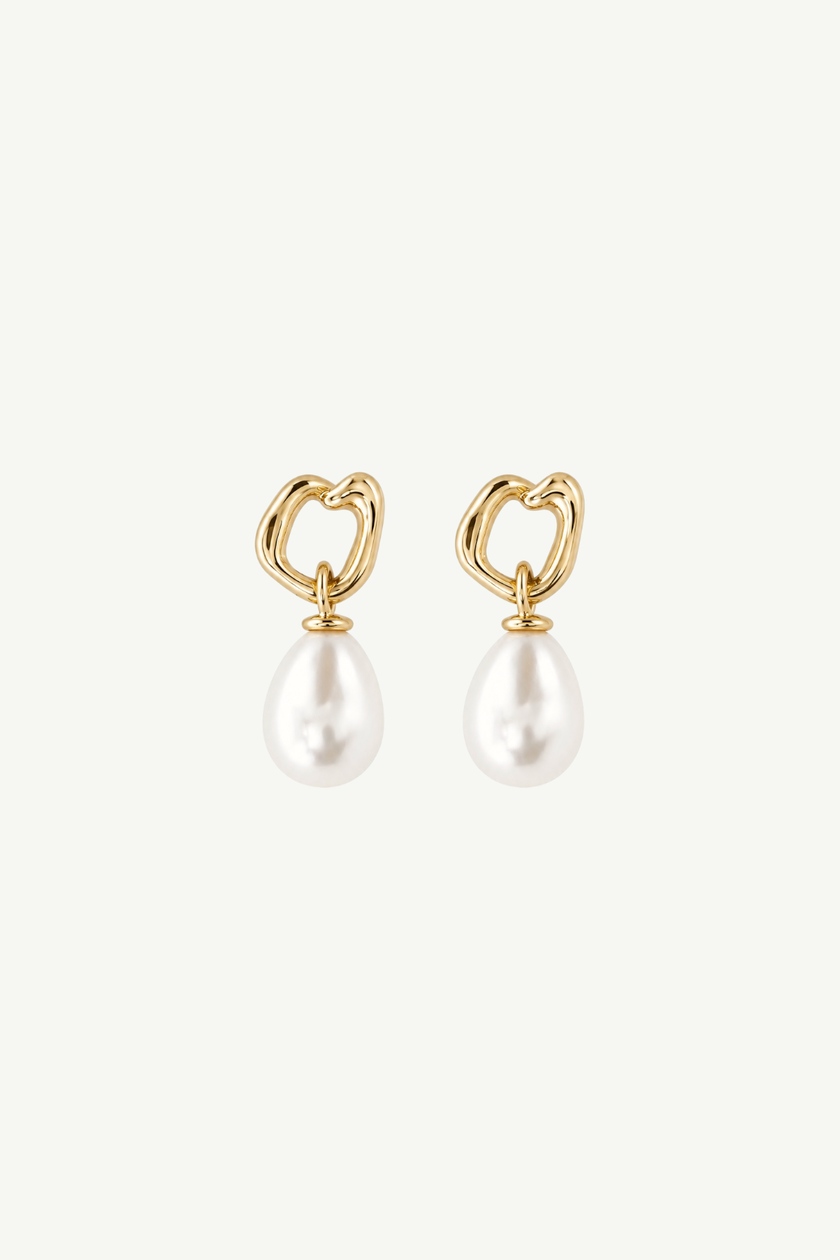 Gilded Micro Pearl Drops