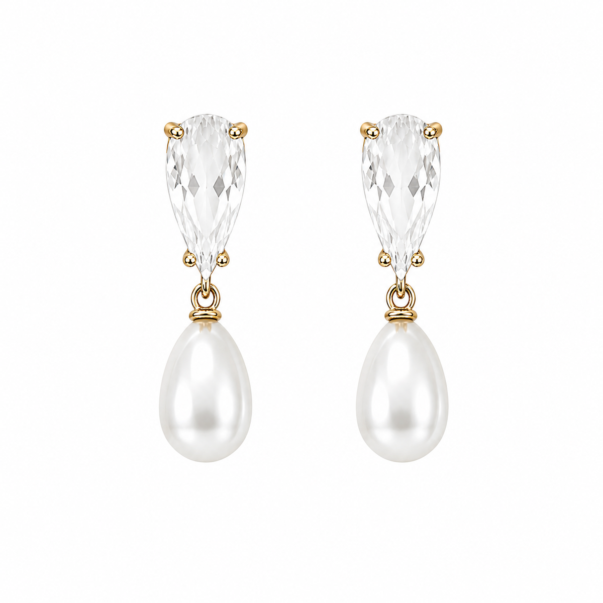 Dewdrop Pearl Earrings