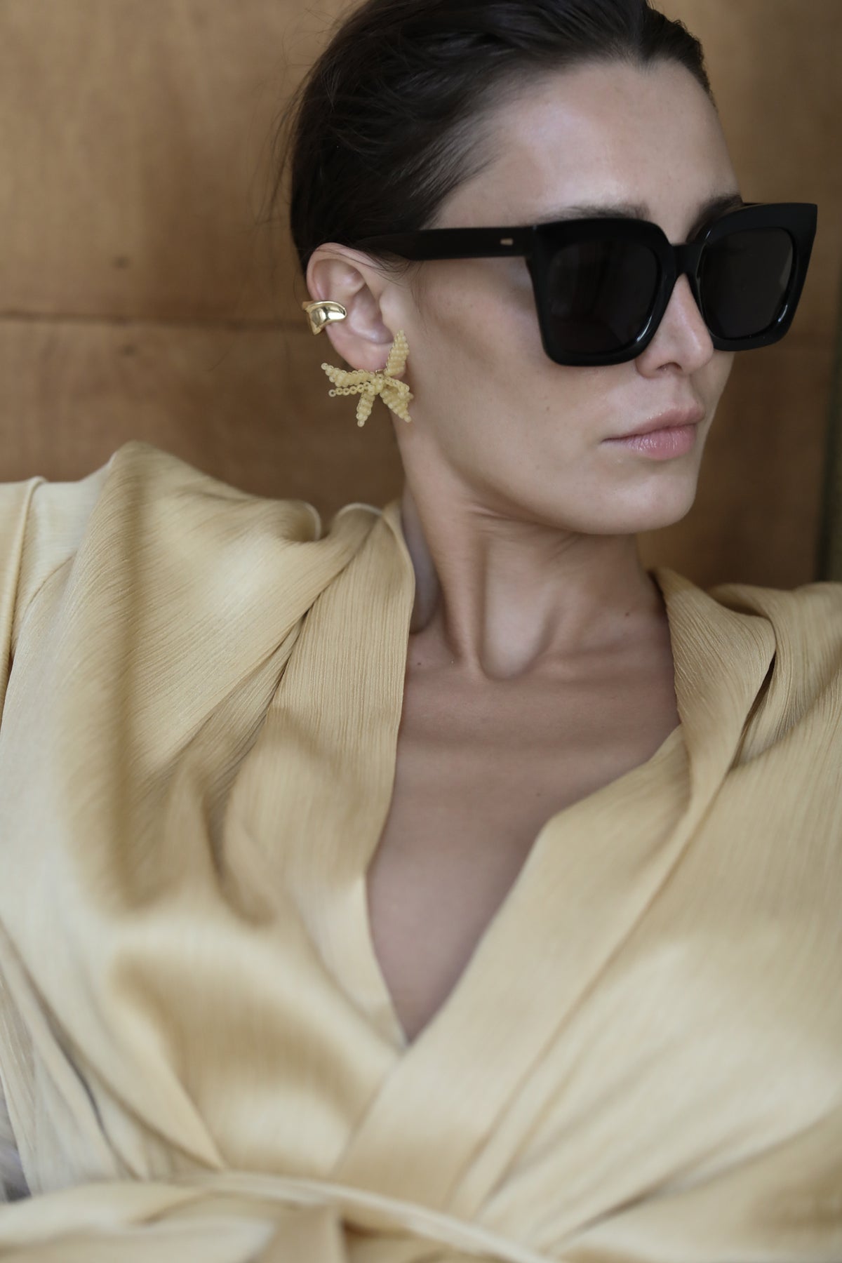 Hayden Stud Earrings - Butter