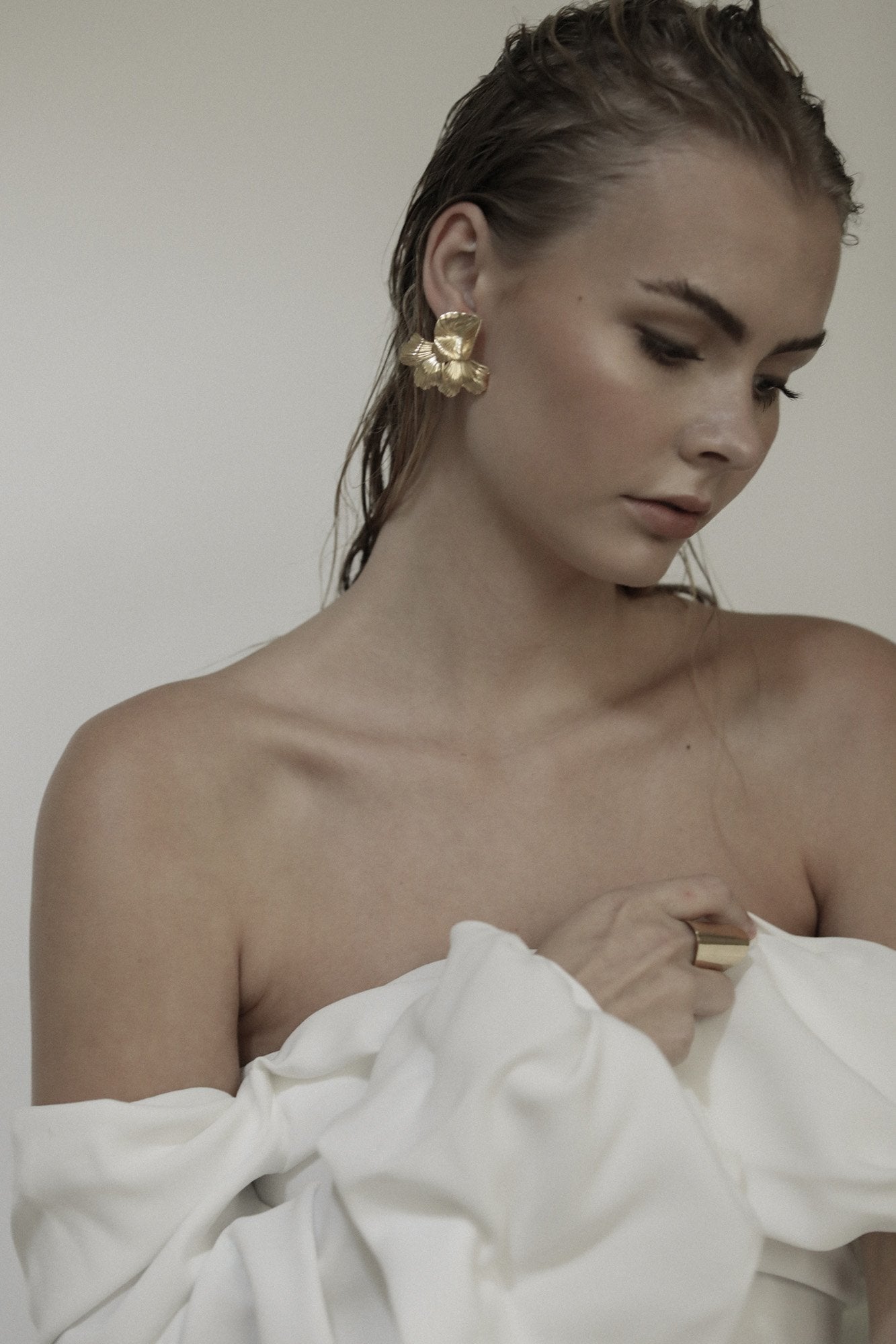 Indigo Statement Studs - Sale