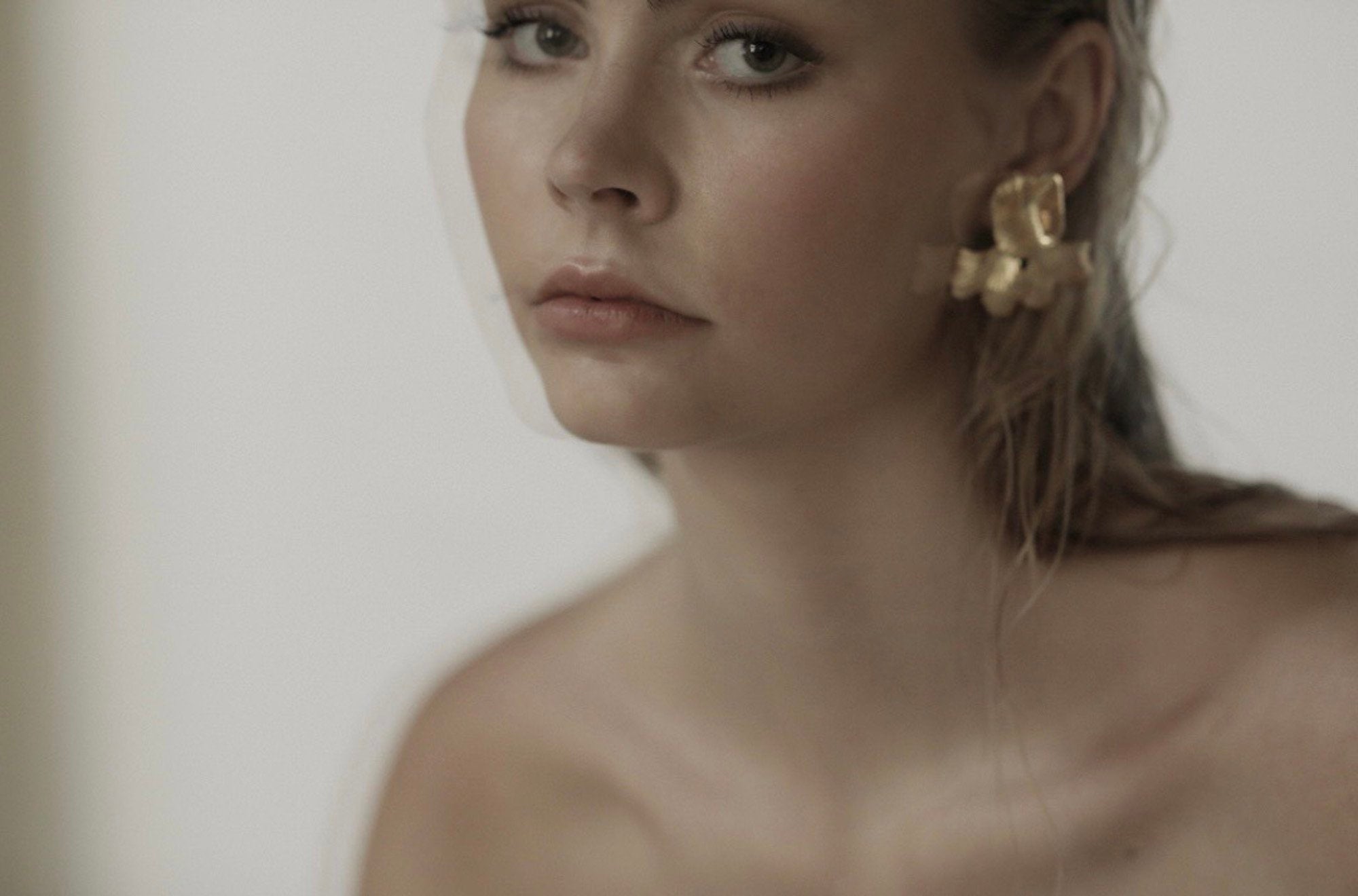 Indigo Statement Studs - Sale