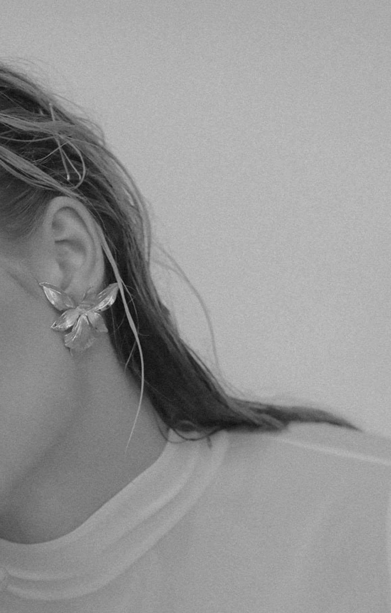 Iris Statement Studs - Sale