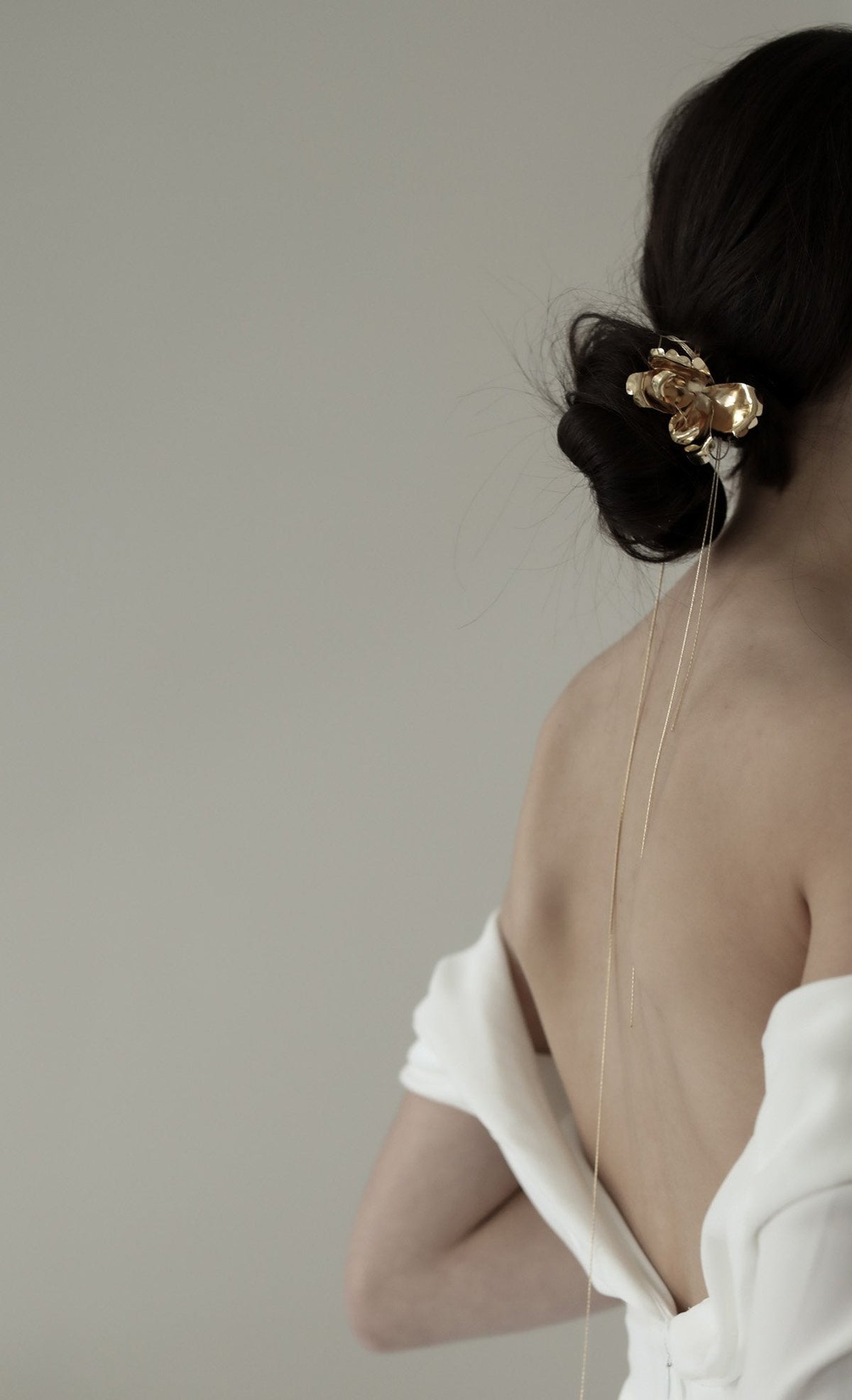 Magnolia Statement Bolo Necklace | Bridal Statement Necklace 