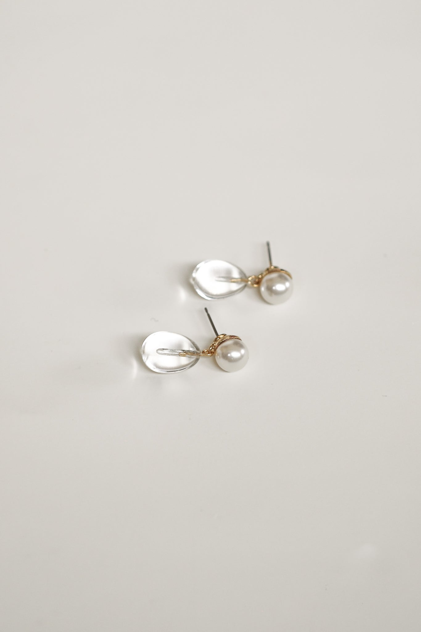 ガラス×パールドロップ