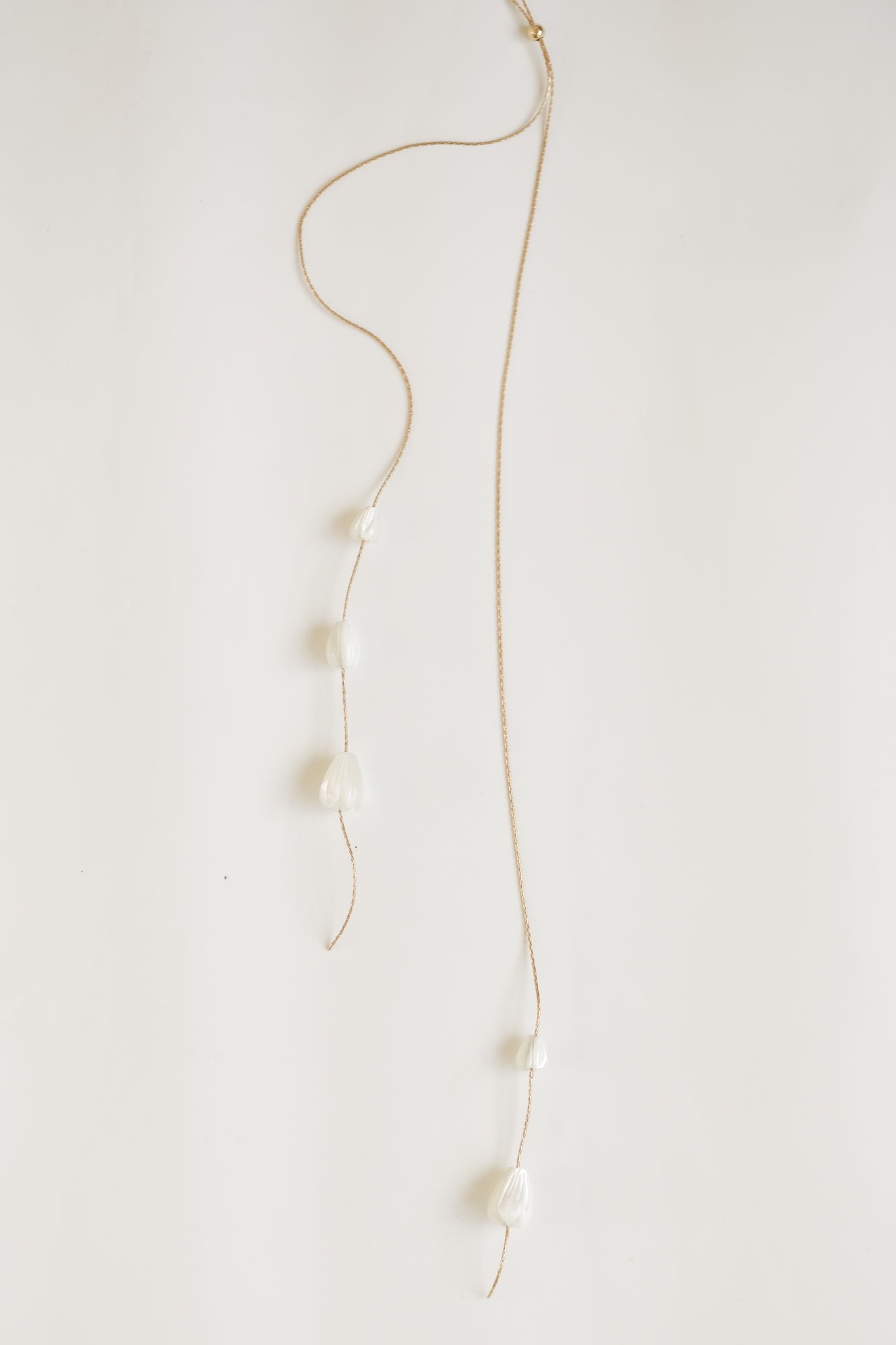 Mother Of Pearl Bolo Necklace