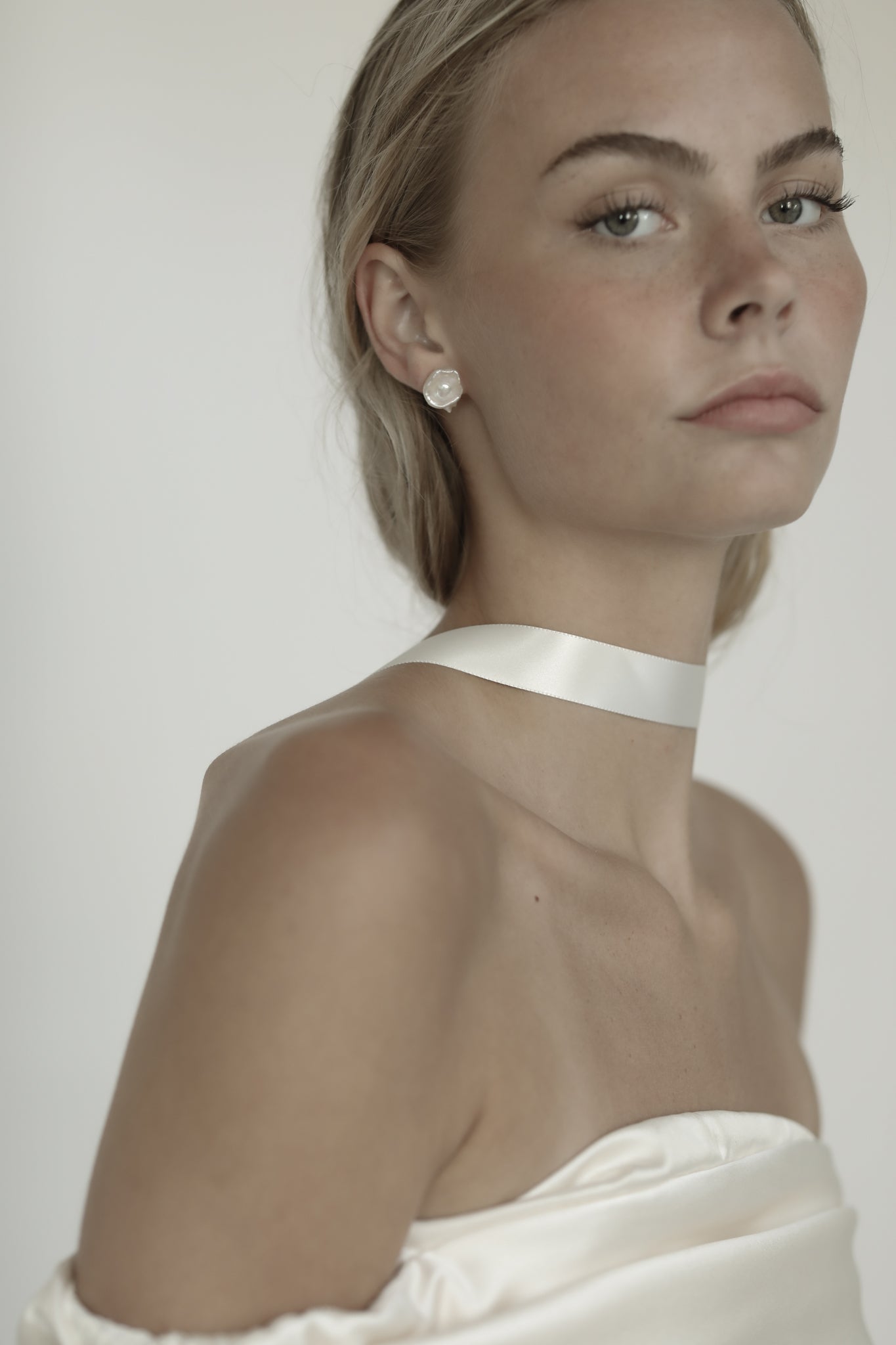 Oyster Pearl Stud Earrings - Sale