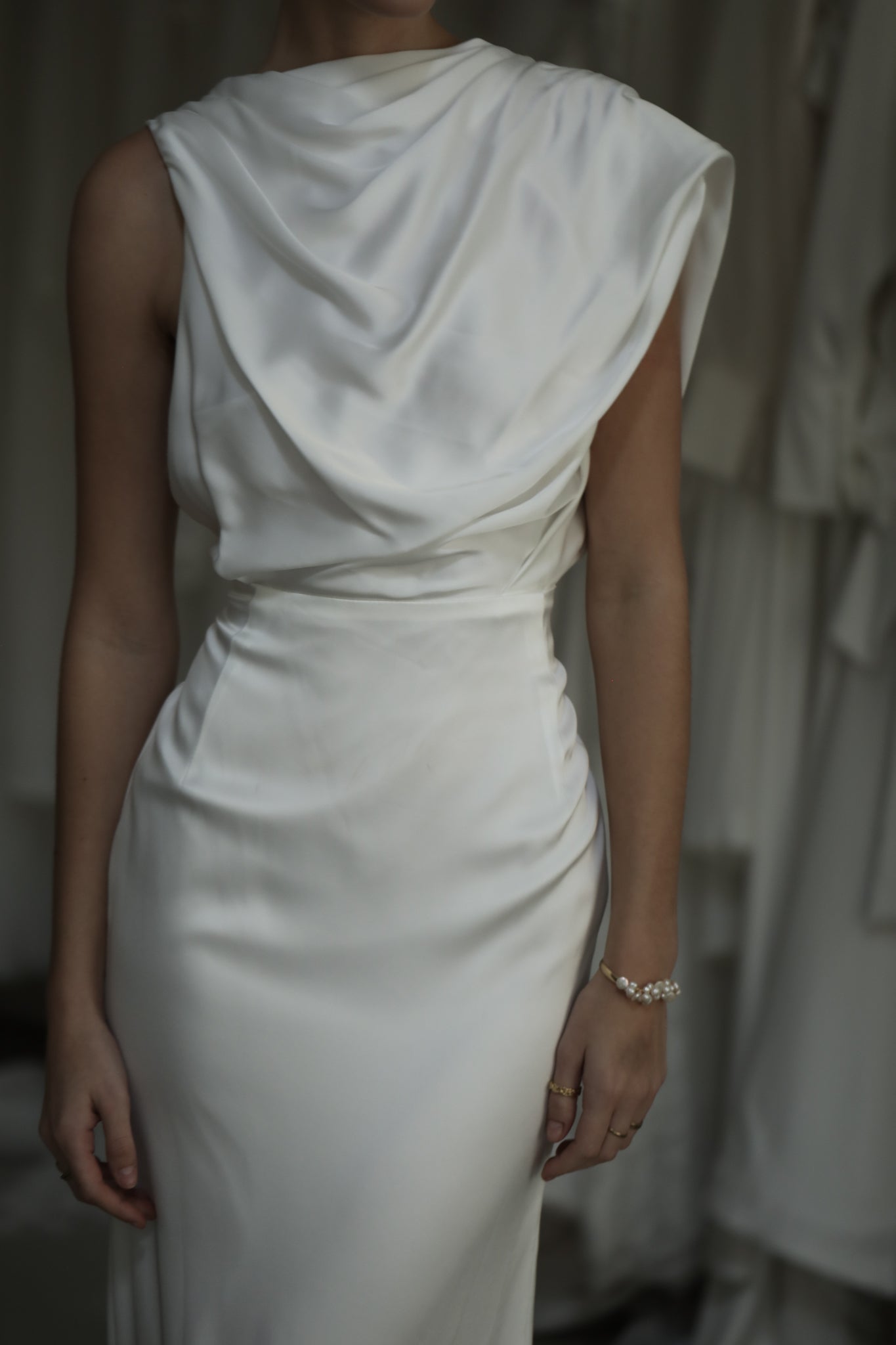 Süßwasserperlen-Cluster-Manschette