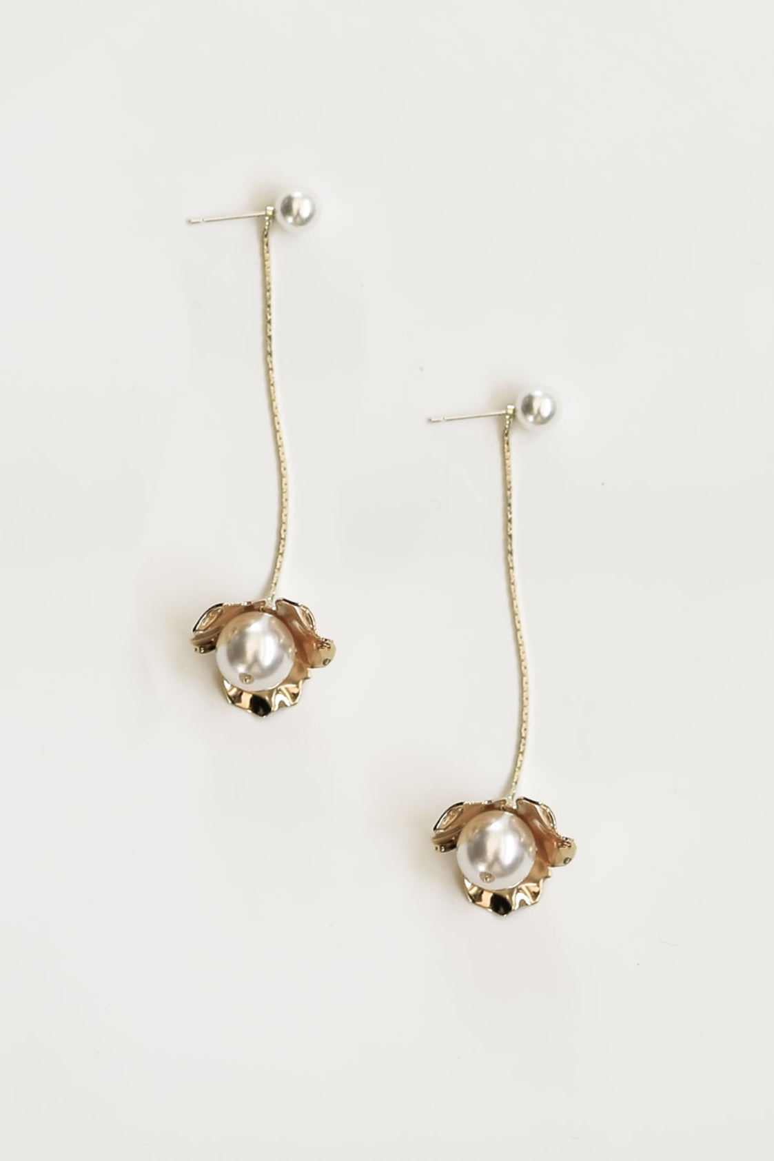 2:1 Rosali Pearl Strand Earring - Sale
