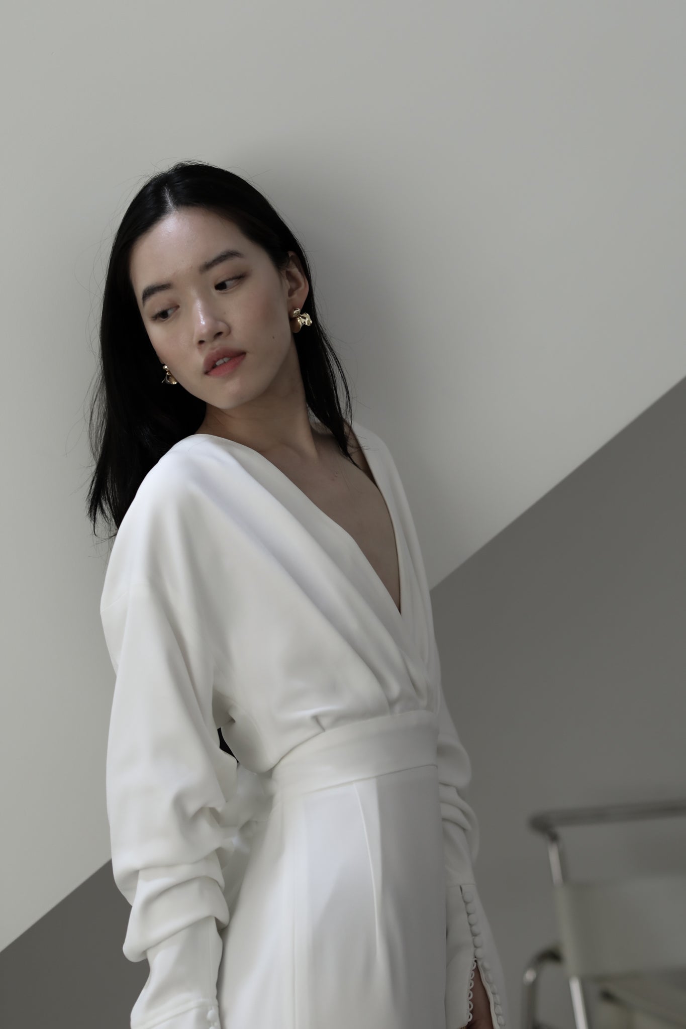 Rowan Flower + Pearl Drop Earrings - Sale