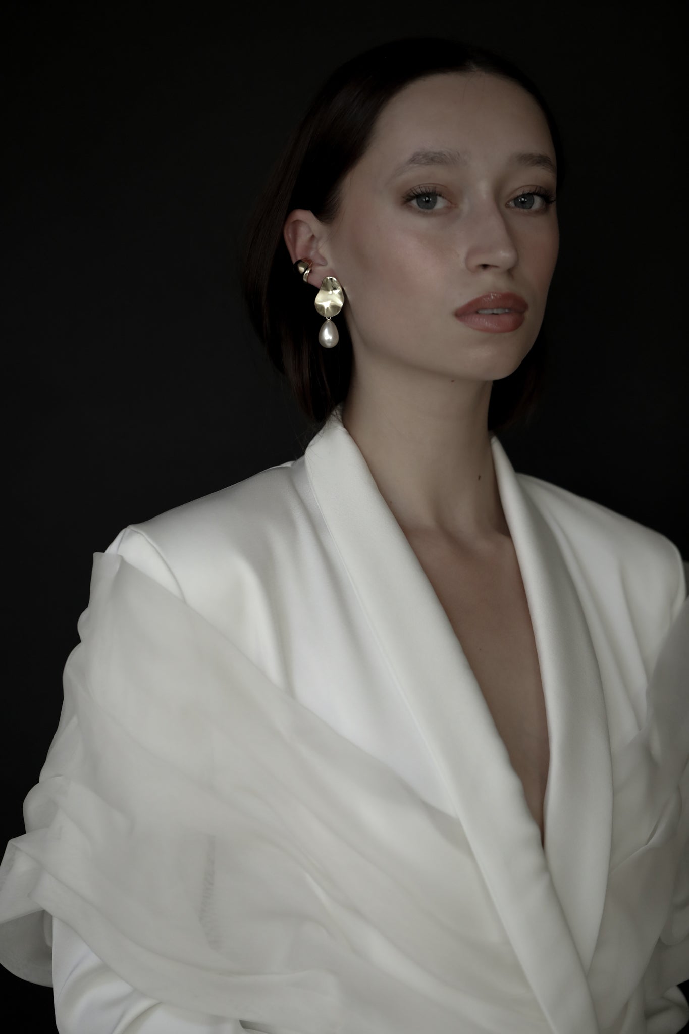 Sculptural Large Pearl Drop - Sale