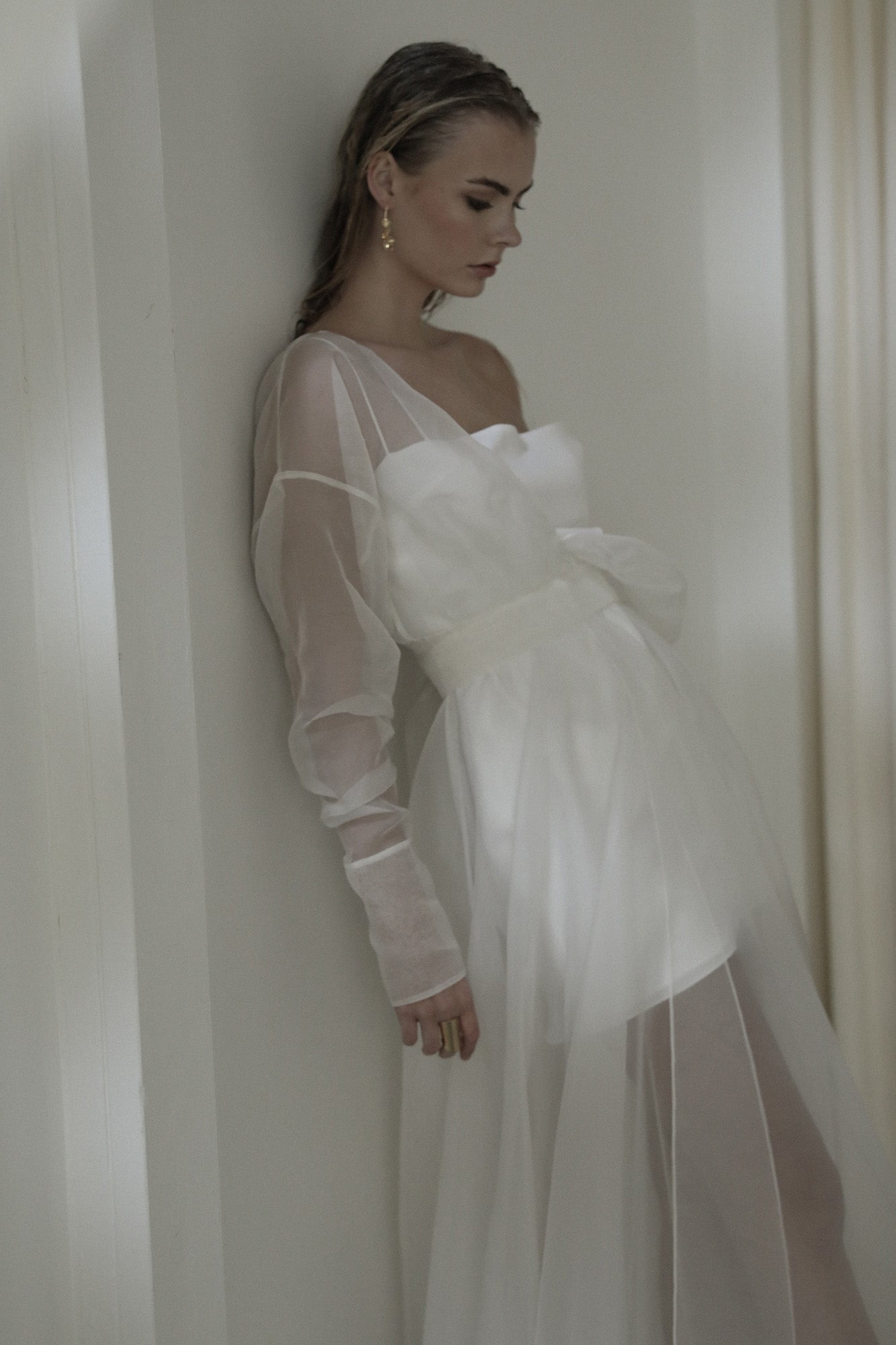 Sienna Wrap | Bridal Silk Organza Wrap for Weddings Sienna Wrap | Bridal Silk Organza Wrap for Weddings