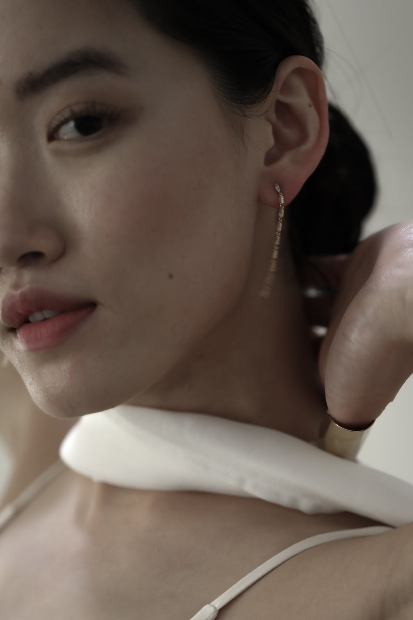 Silk Chiffon Neck Scarf - Sale