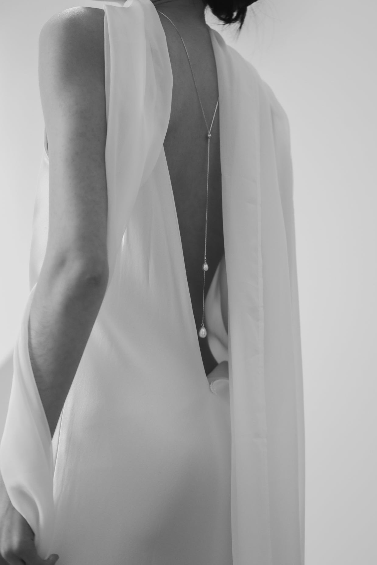Silk Chiffon Neck Scarf - Sale