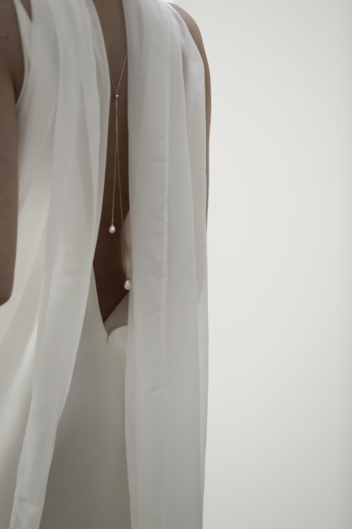 Silk Chiffon Neck Scarf - Sale