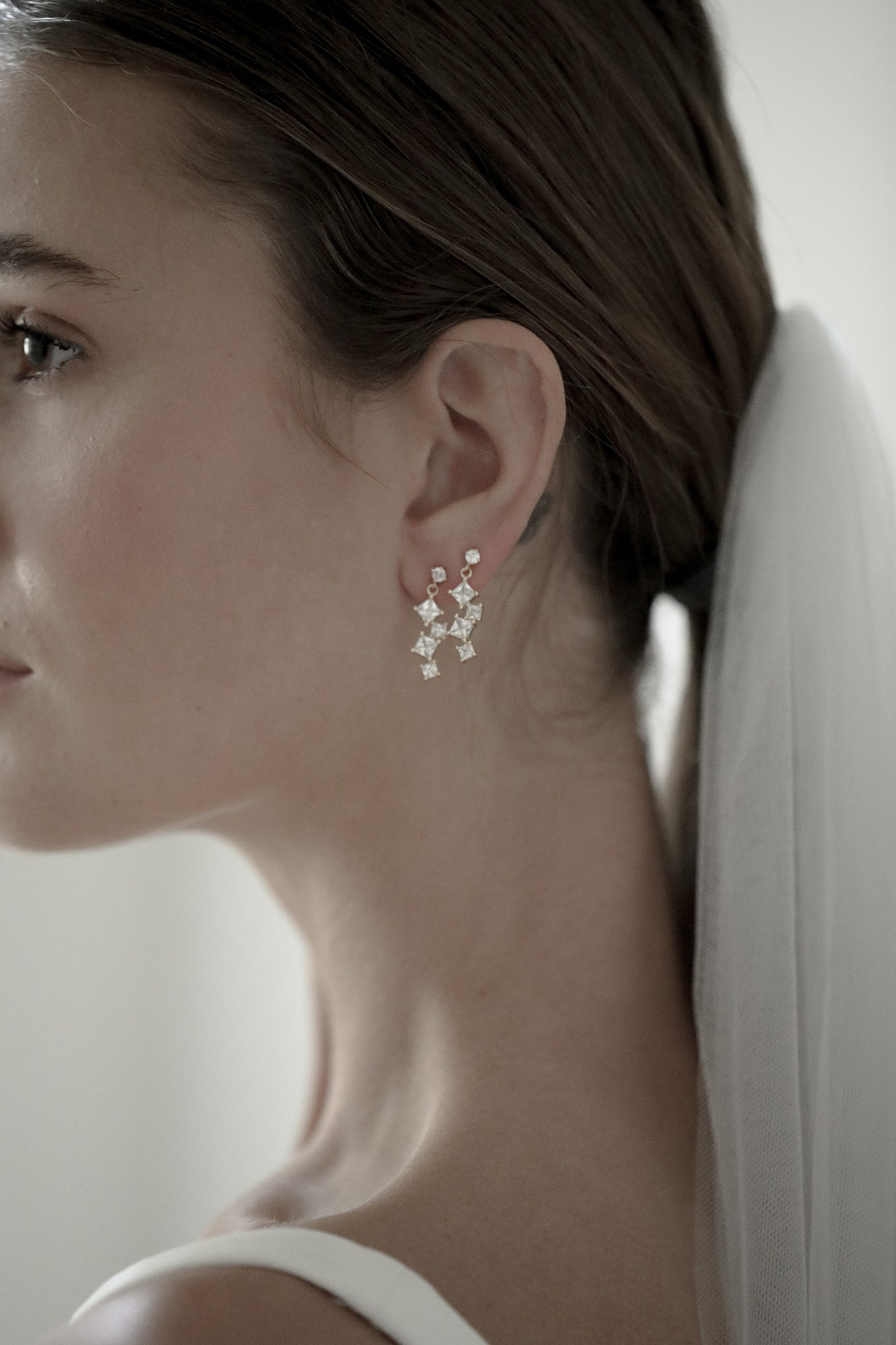 Celestial Crystal Drop Earrings - Sale