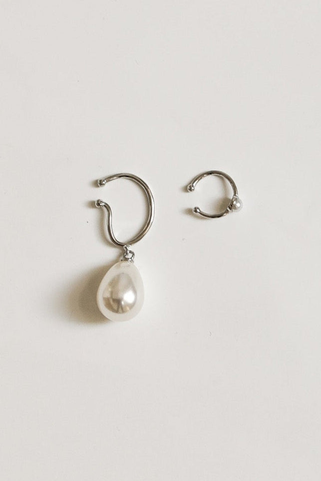 Gilded Pearl Cuff Set - Sale