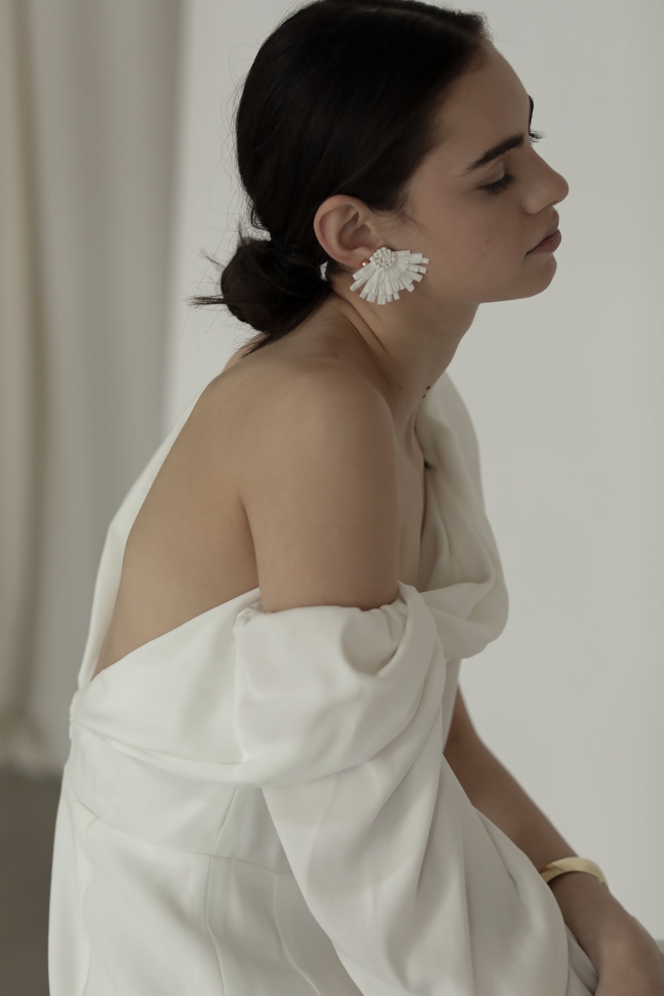 Stella Raffia Earring - Sale