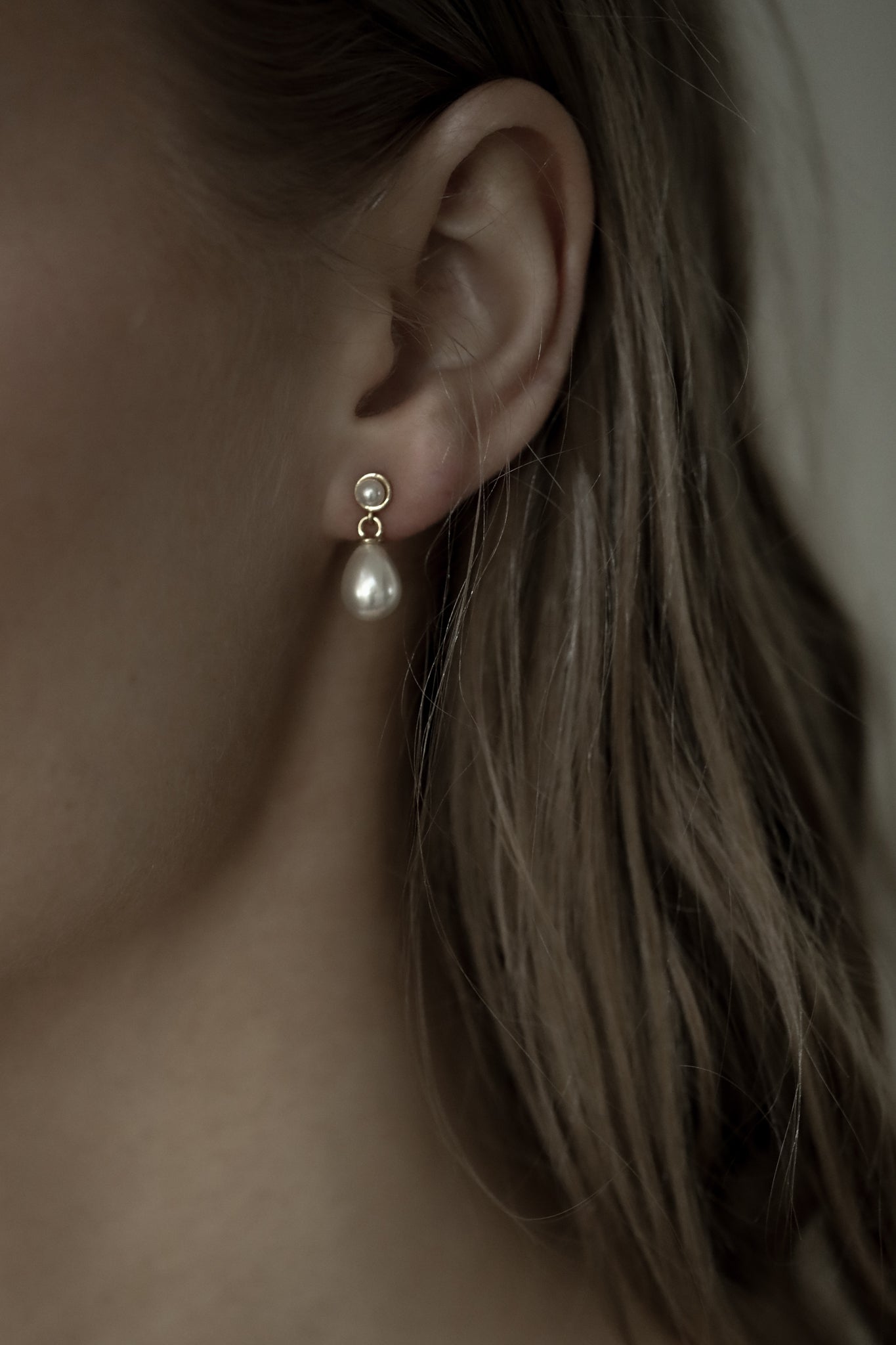Minimal Bridal Earrings