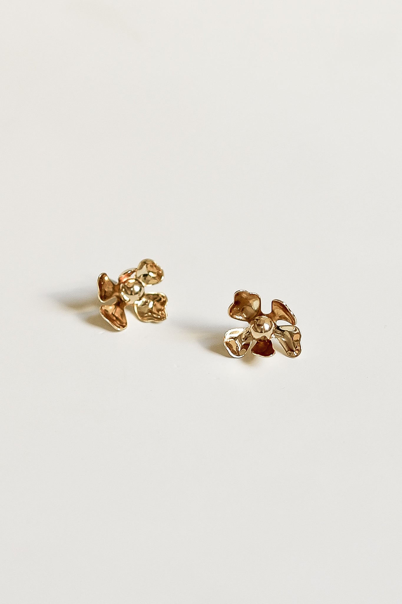 Floral 2:1 Abstract Stud Earrings - Sale