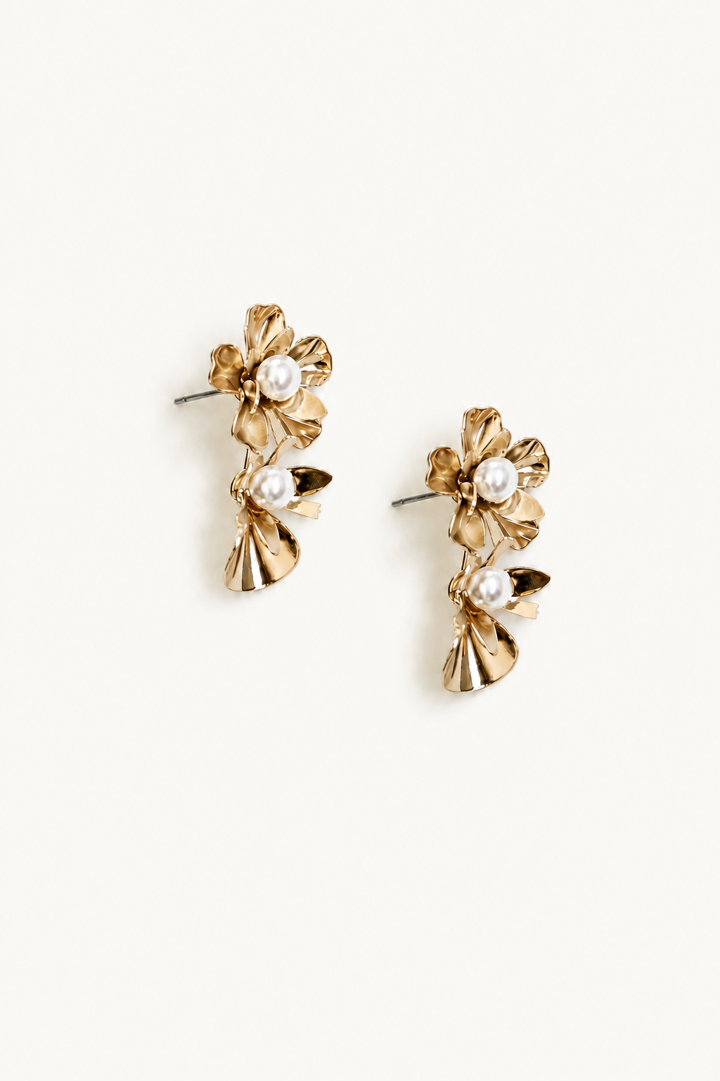 Raquel Flower Drop Earrings - Sale
