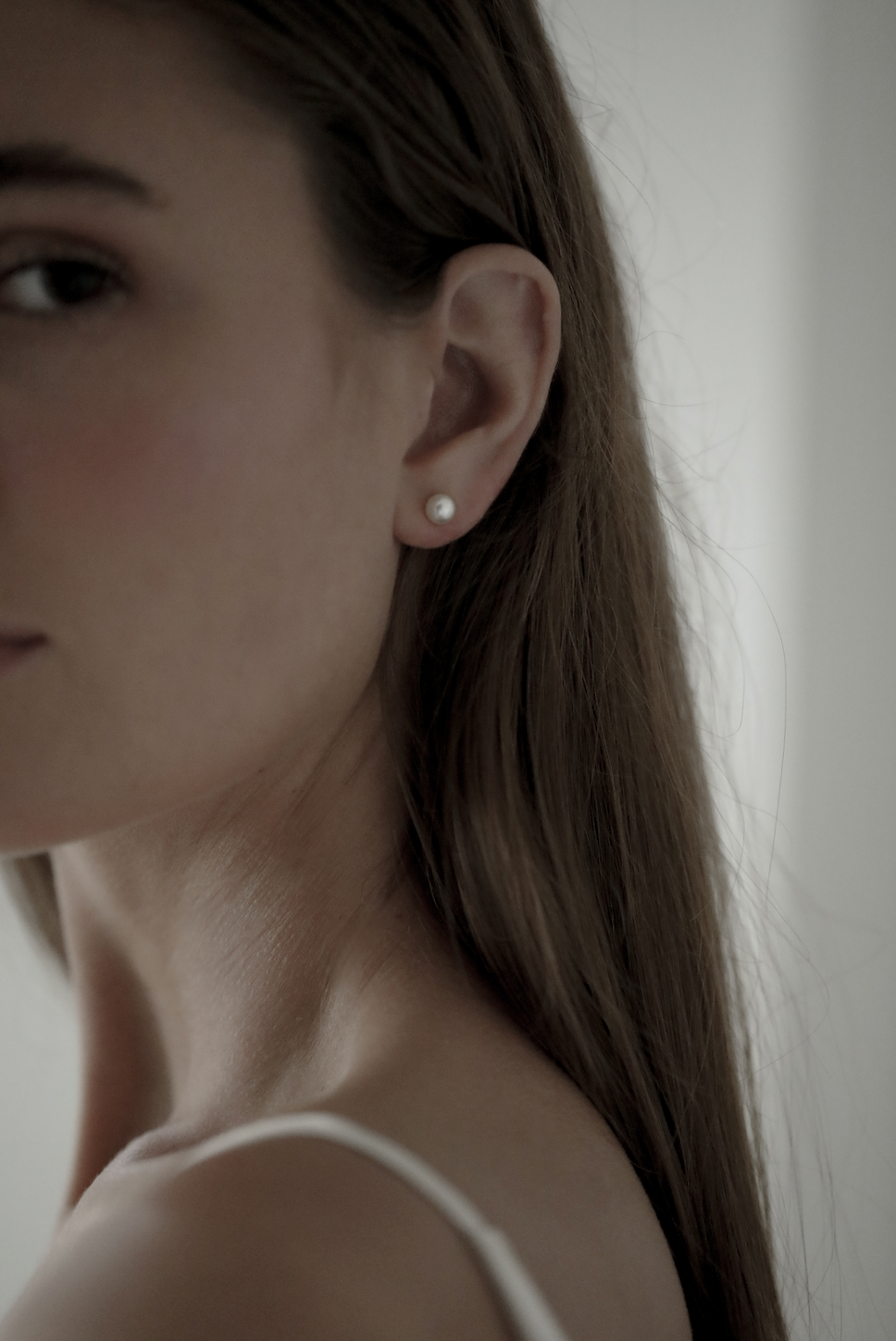 2 in 1 Pearl Strand Earrings - Sale