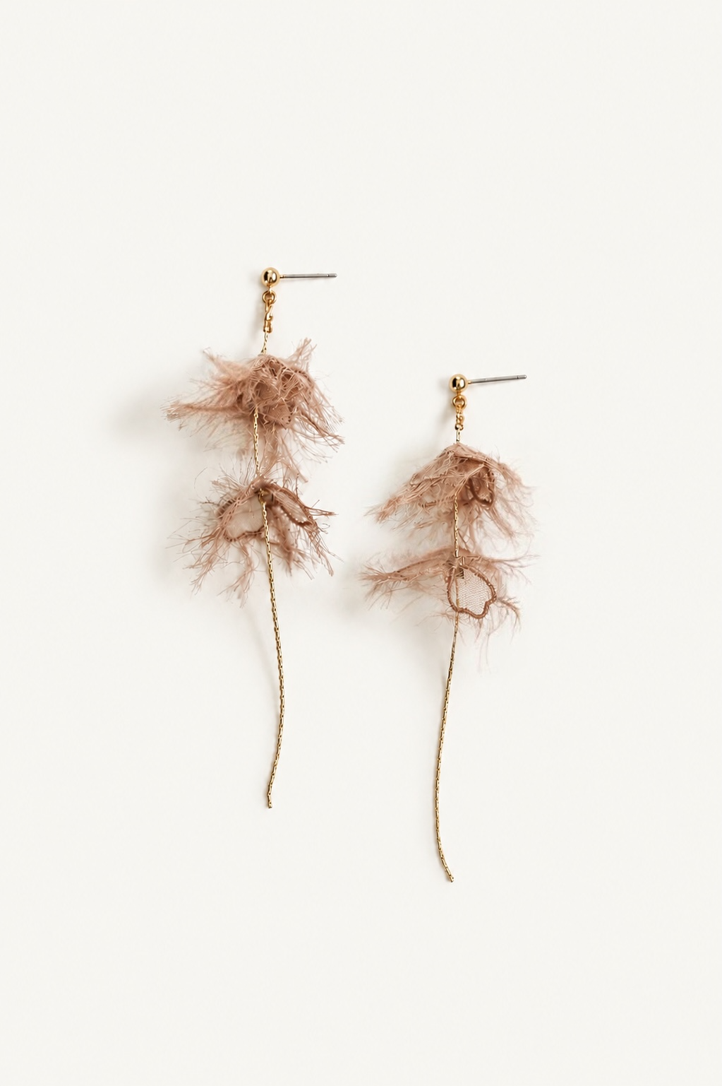 Adina Strand Earrings - Blush