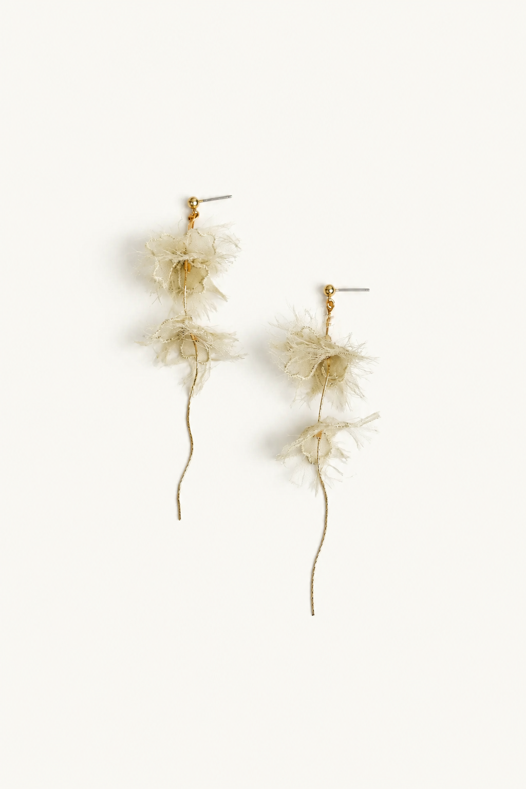 Adina Strand Earrings - Butter