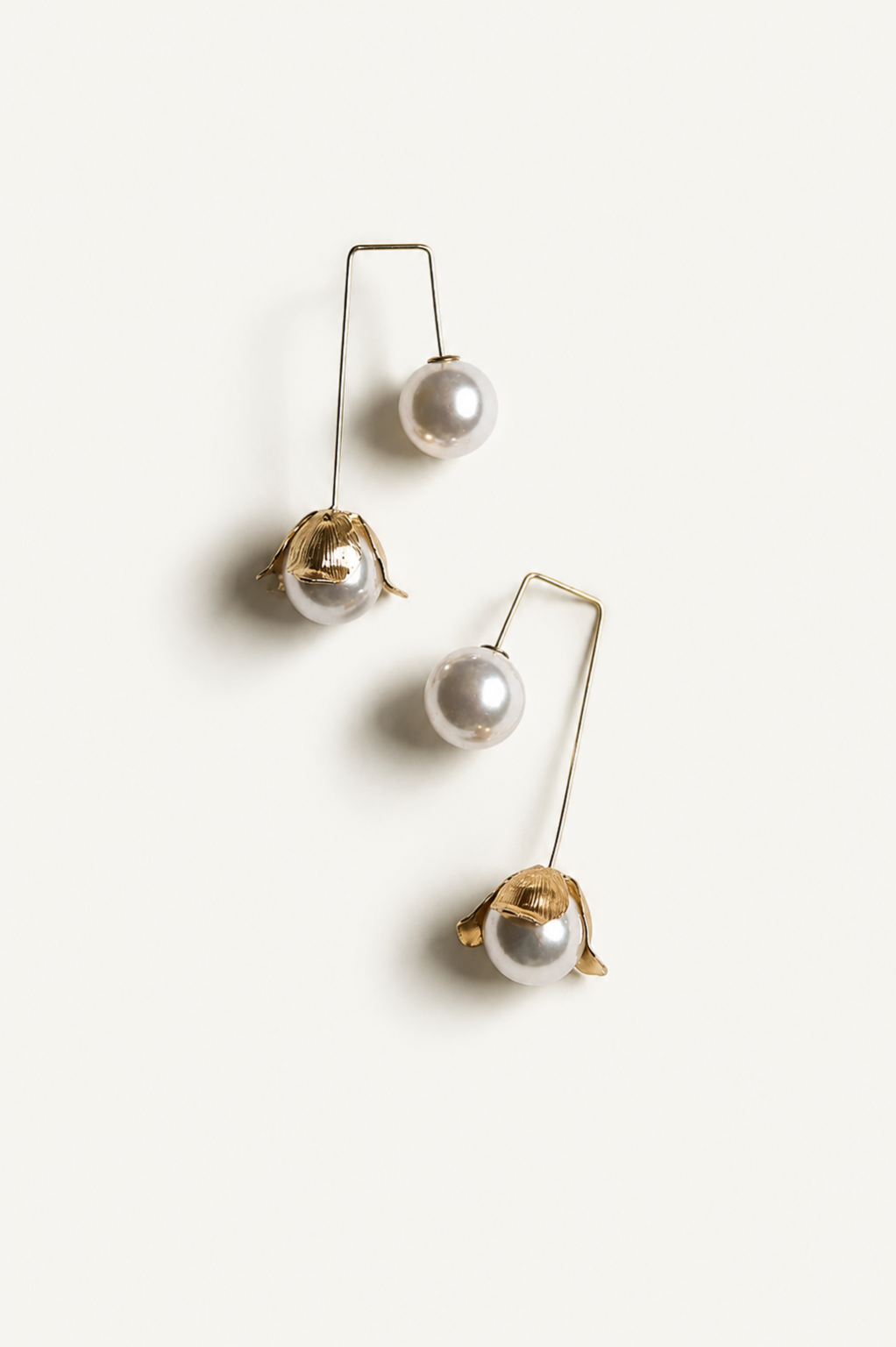 Bardot Pearl Stem Earrings - Sale