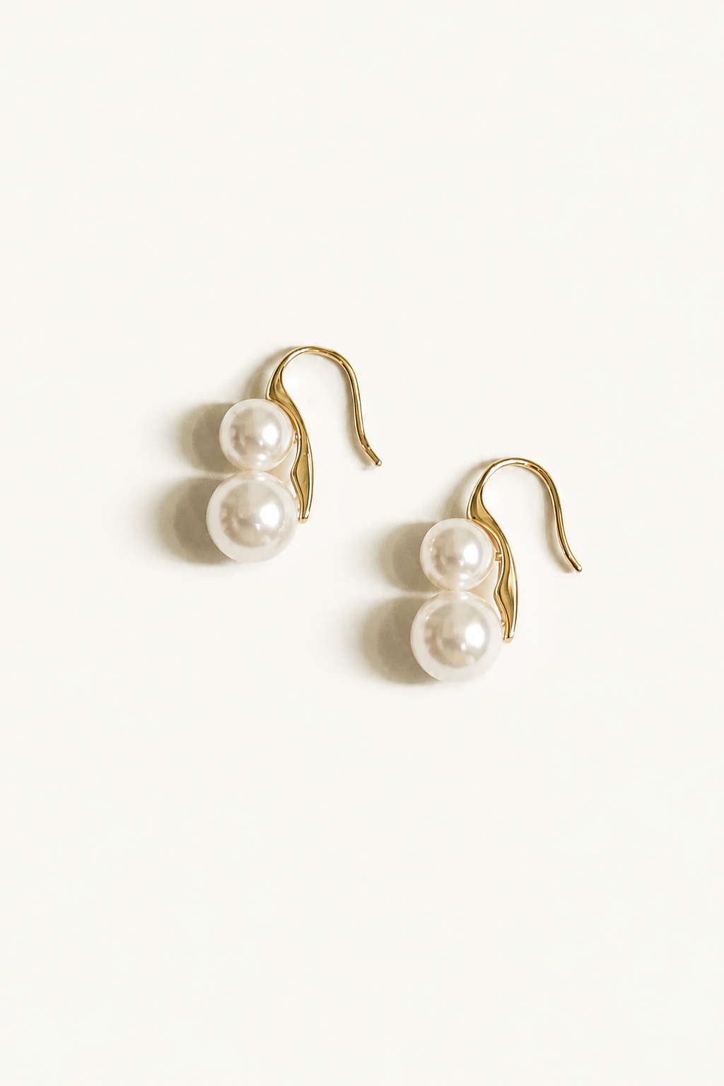 Double Pearl Cooper Drop - Sale