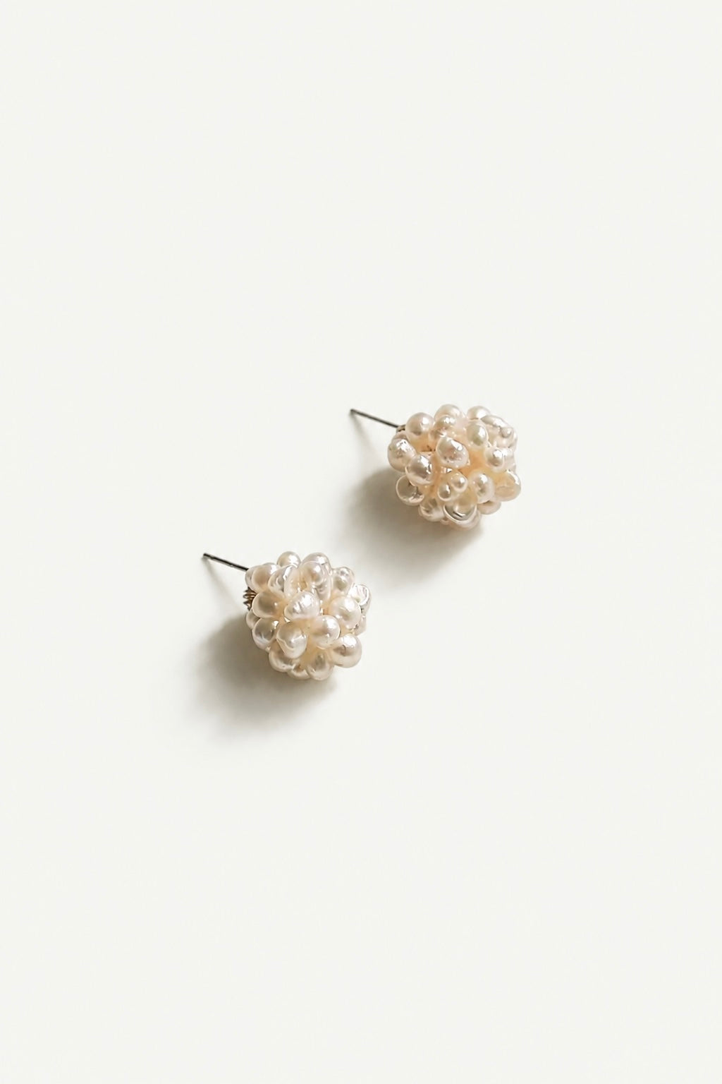 Freshwater Pearl Cluster Stud - Sale