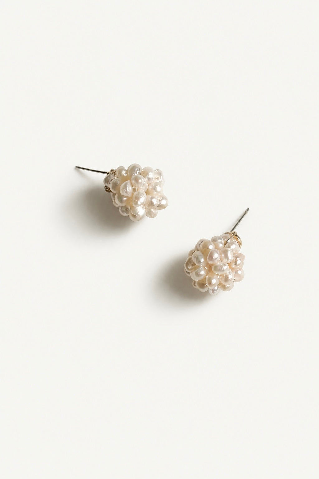 Freshwater Pearl Cluster Stud - Sale